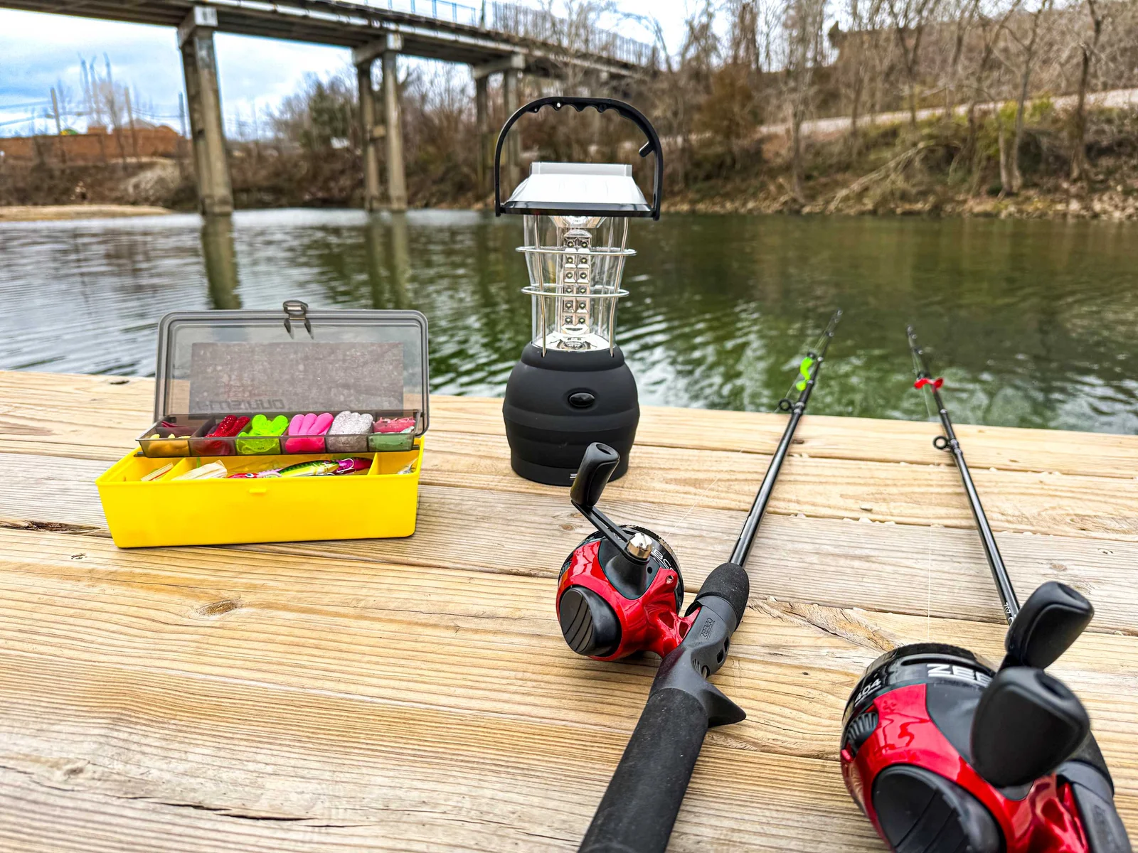 Grab your Missouri fishing license and our provided fishing poles for a fun afternoon at the dock which is just a short walk from our patio