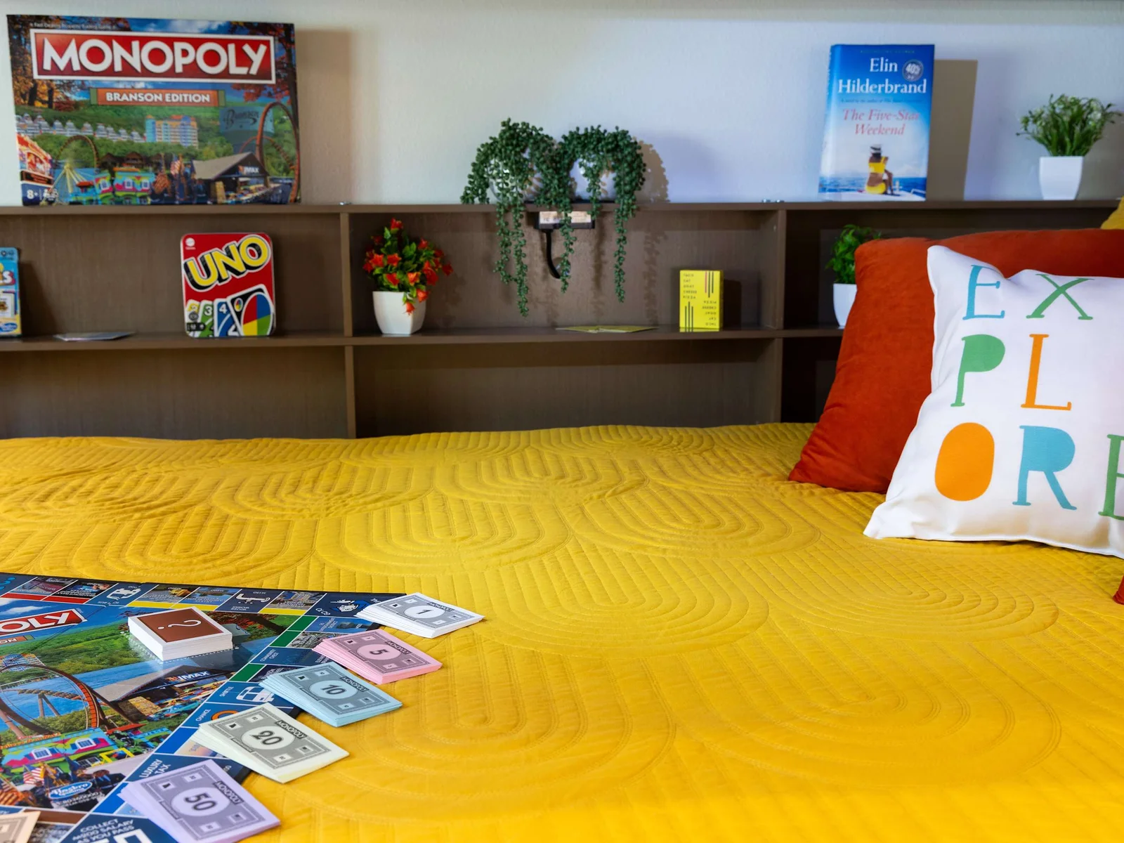 Buy up the 76 Strip and build your Ozark empire—game night gets a local twist with Monopoly: Branson Edition! Who will rule this mountain town?