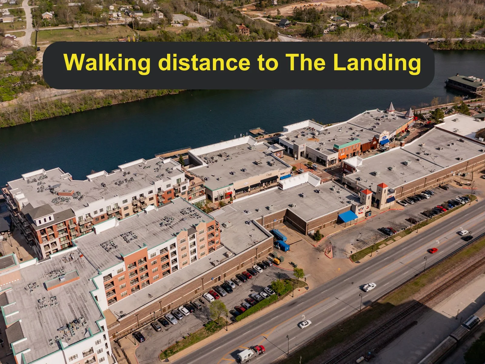 Walking distance to The Landing