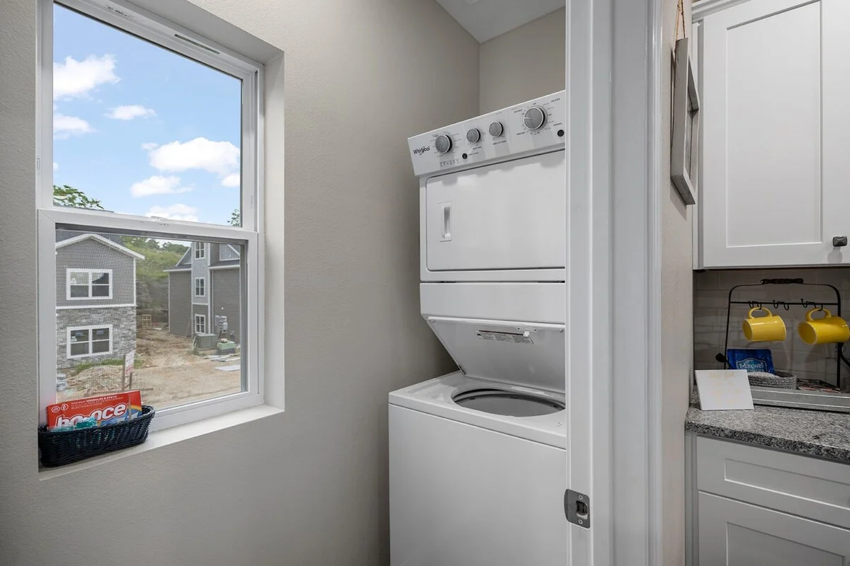 Stacked Washer and Dryer