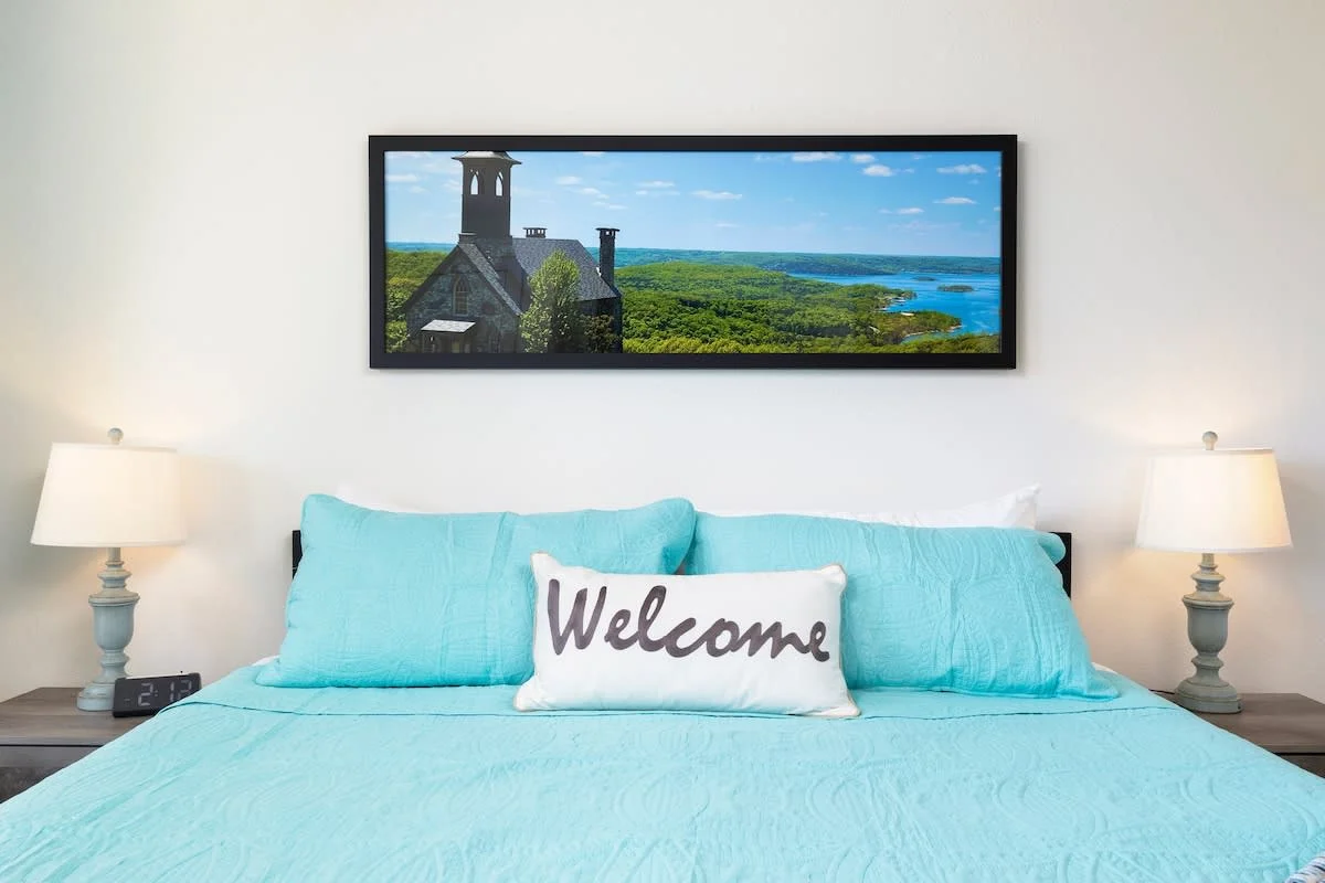 Enjoy charming décor touches throughout the condo.