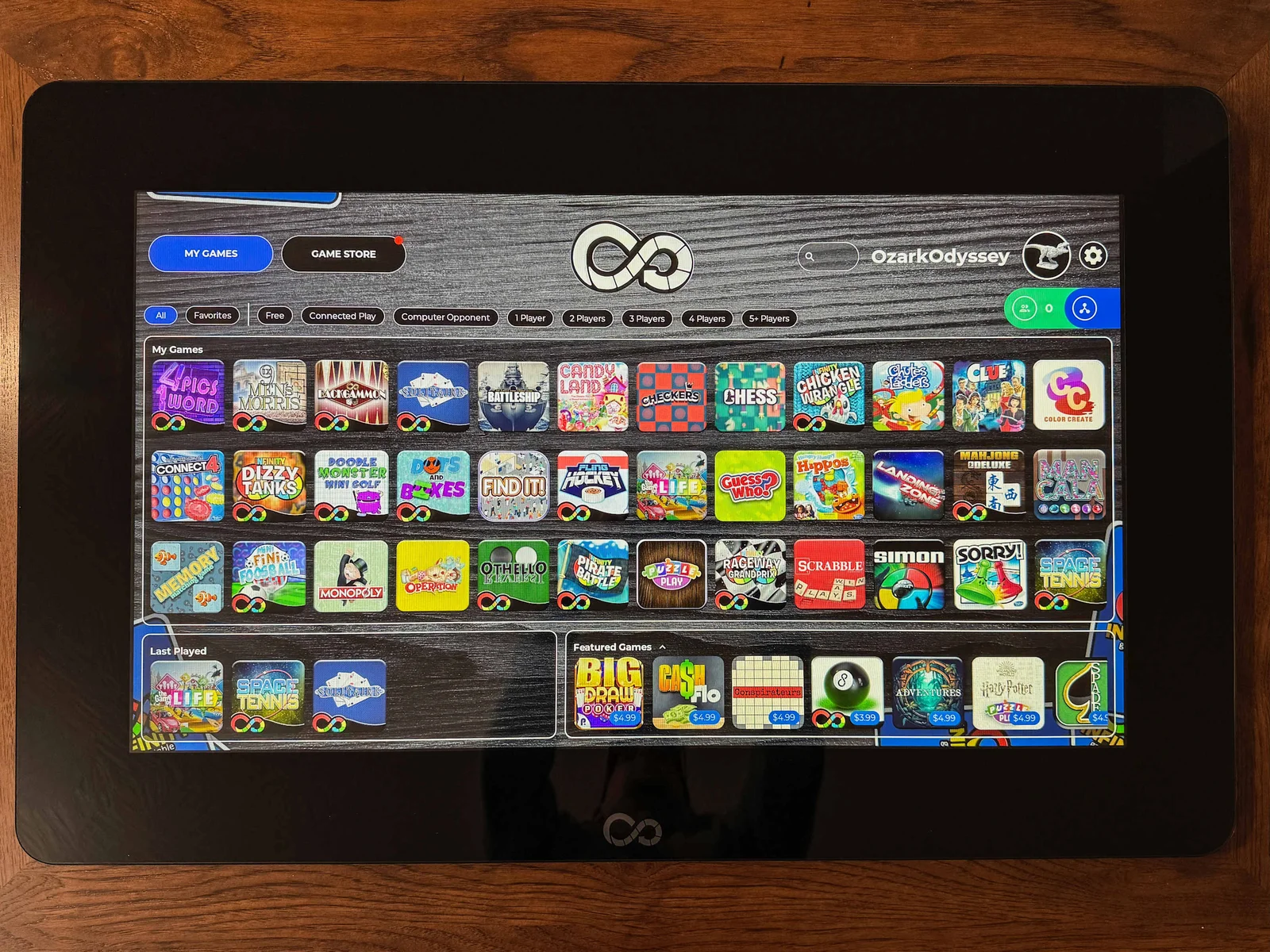 This is one of the coolest and most unique features you will find in any vacation rental. With hundreds of video and board games available, your entire coffee table becomes a family game center. This is a "game" changer!!