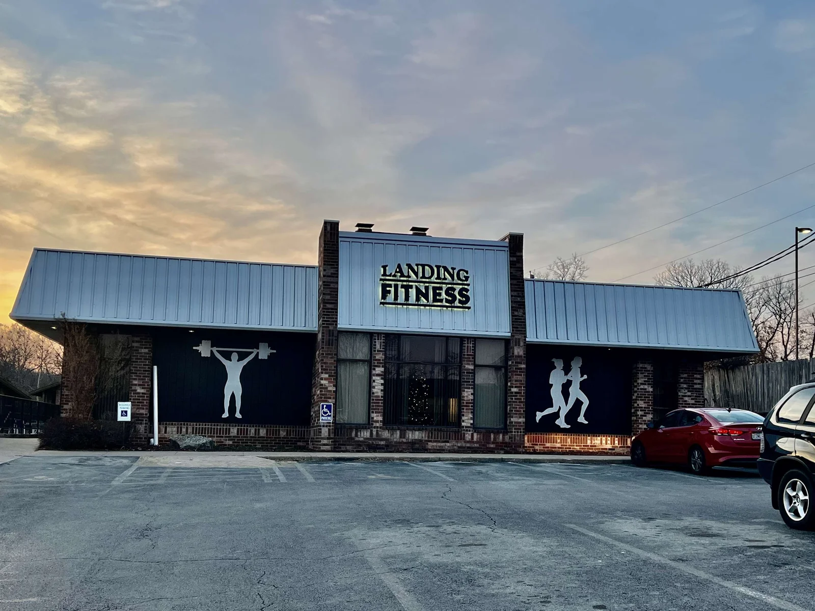 You'll be able to use the Landing Fitness facilities during your stay, which include a full-size gym with free weights, weight machines, cardio equipment, and more.