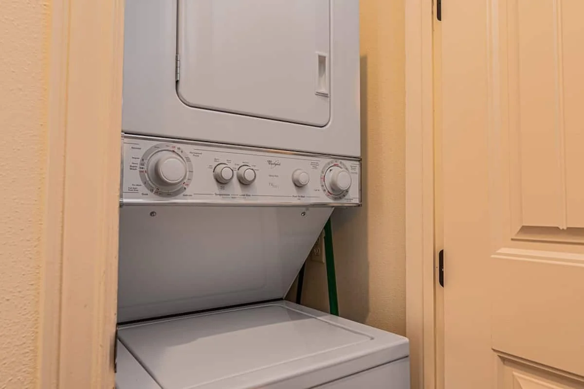 In unit washer and dryer to make your life easier