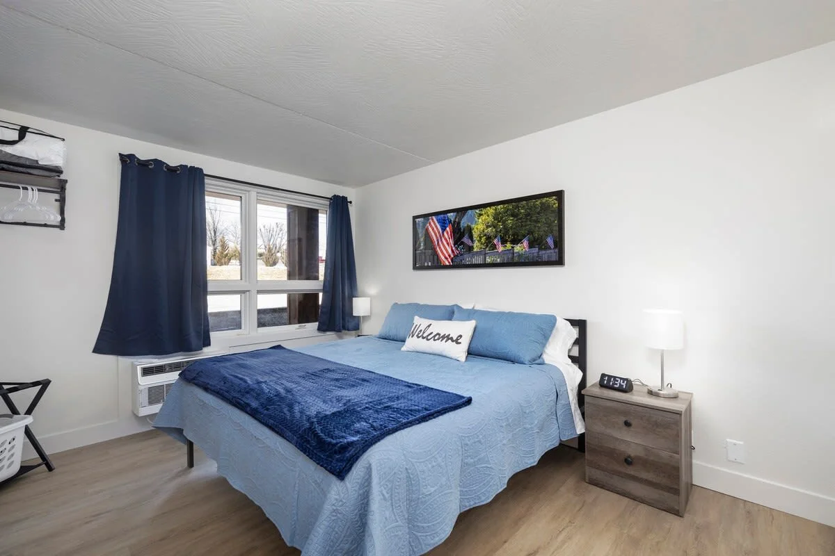 Enjoy charming décor touches throughout the condo.