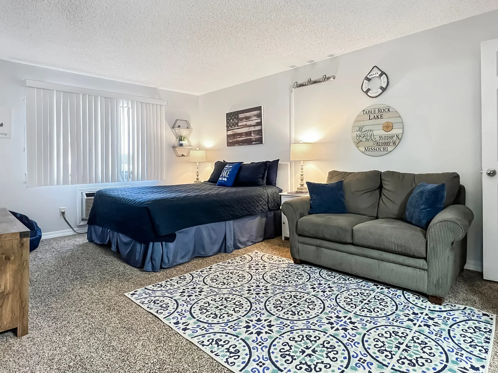 Beautiful second bedroom with tons of space