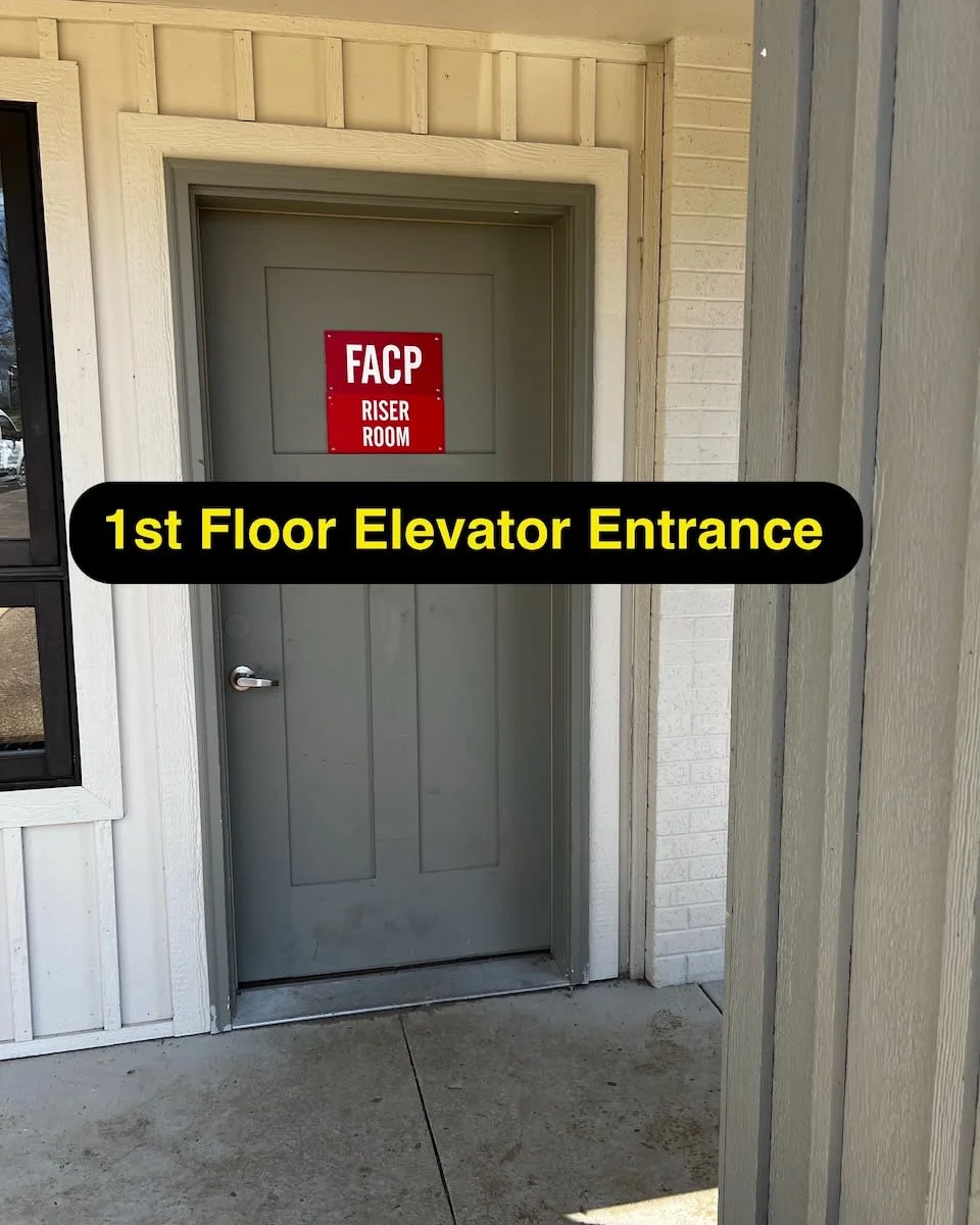 First Floor elevator entrance