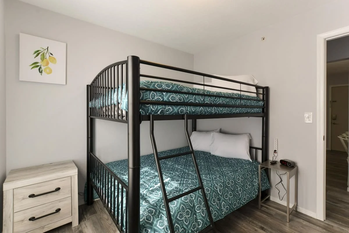 Full over full size bunk beds