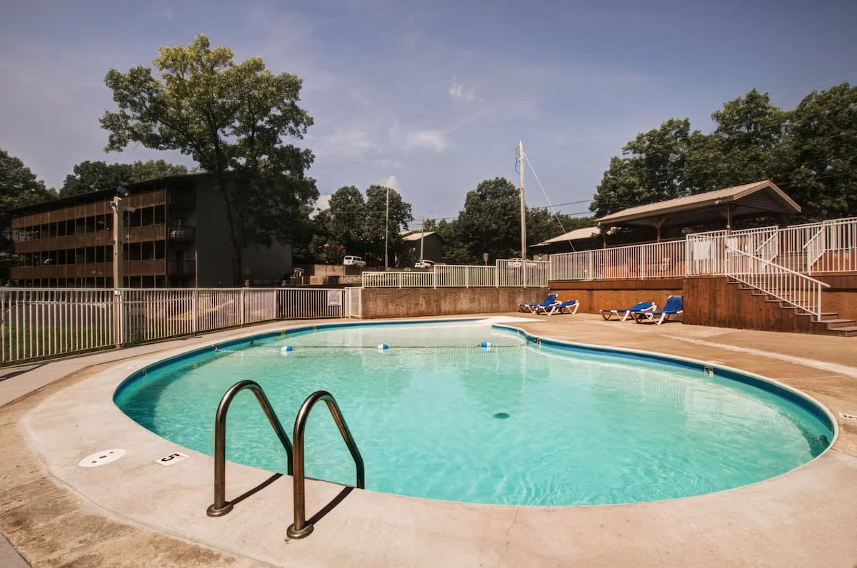 Second Community Outdoor Walk-In Pool