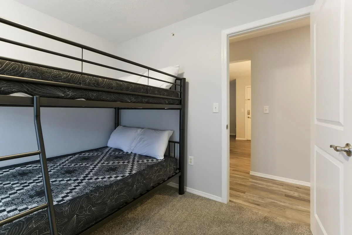 Full over full size bunk beds