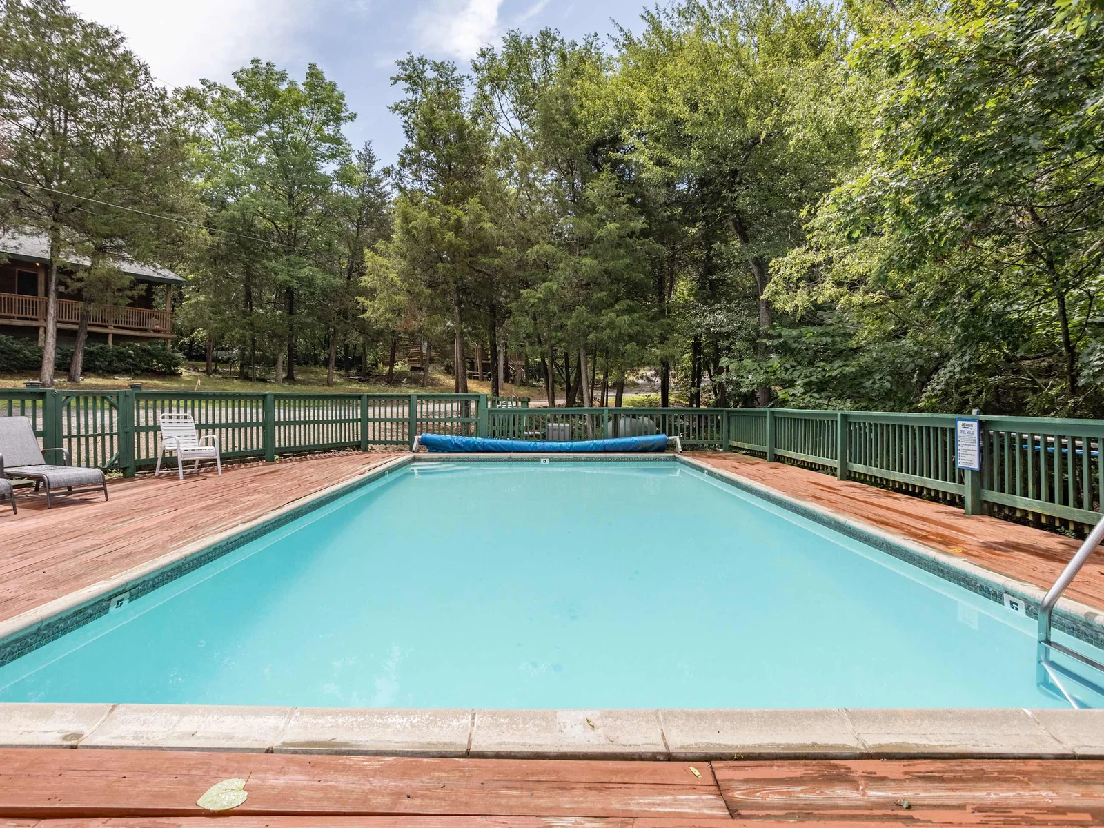 Seasonal outdoor community pool