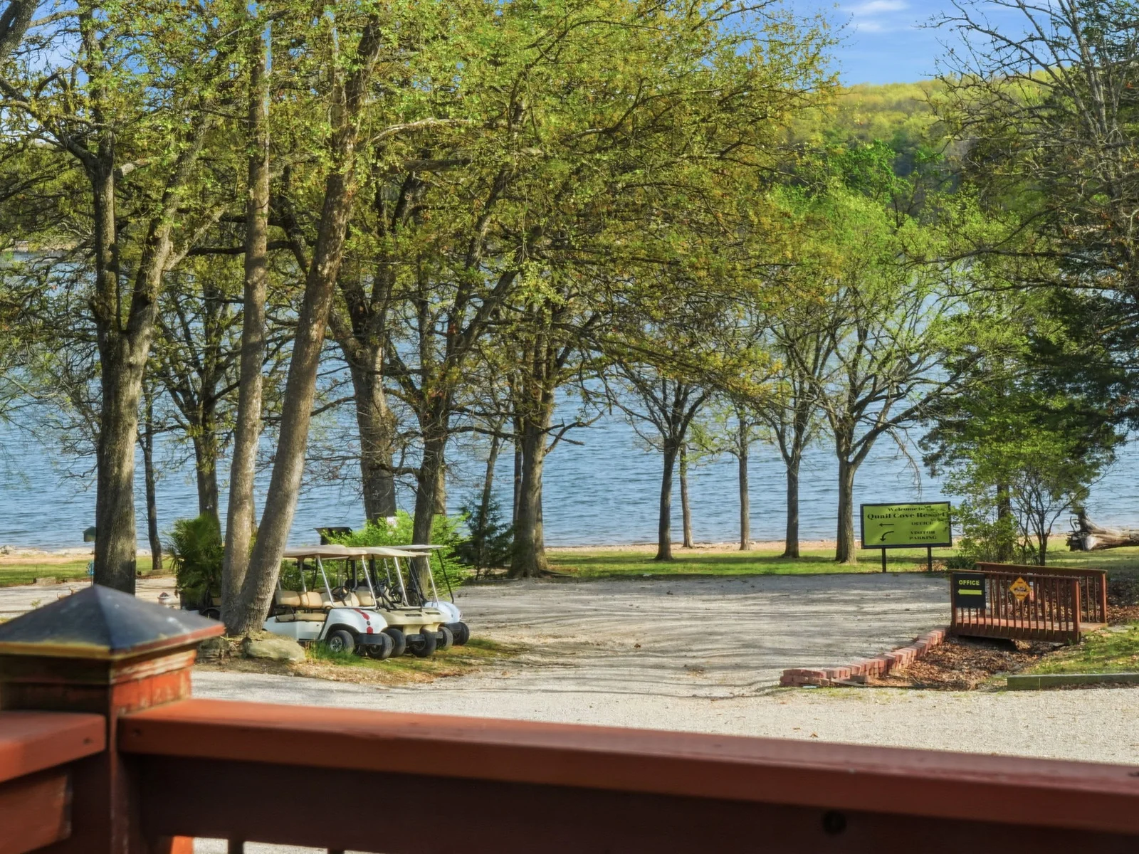 Scenic views at Quail Cove Resort