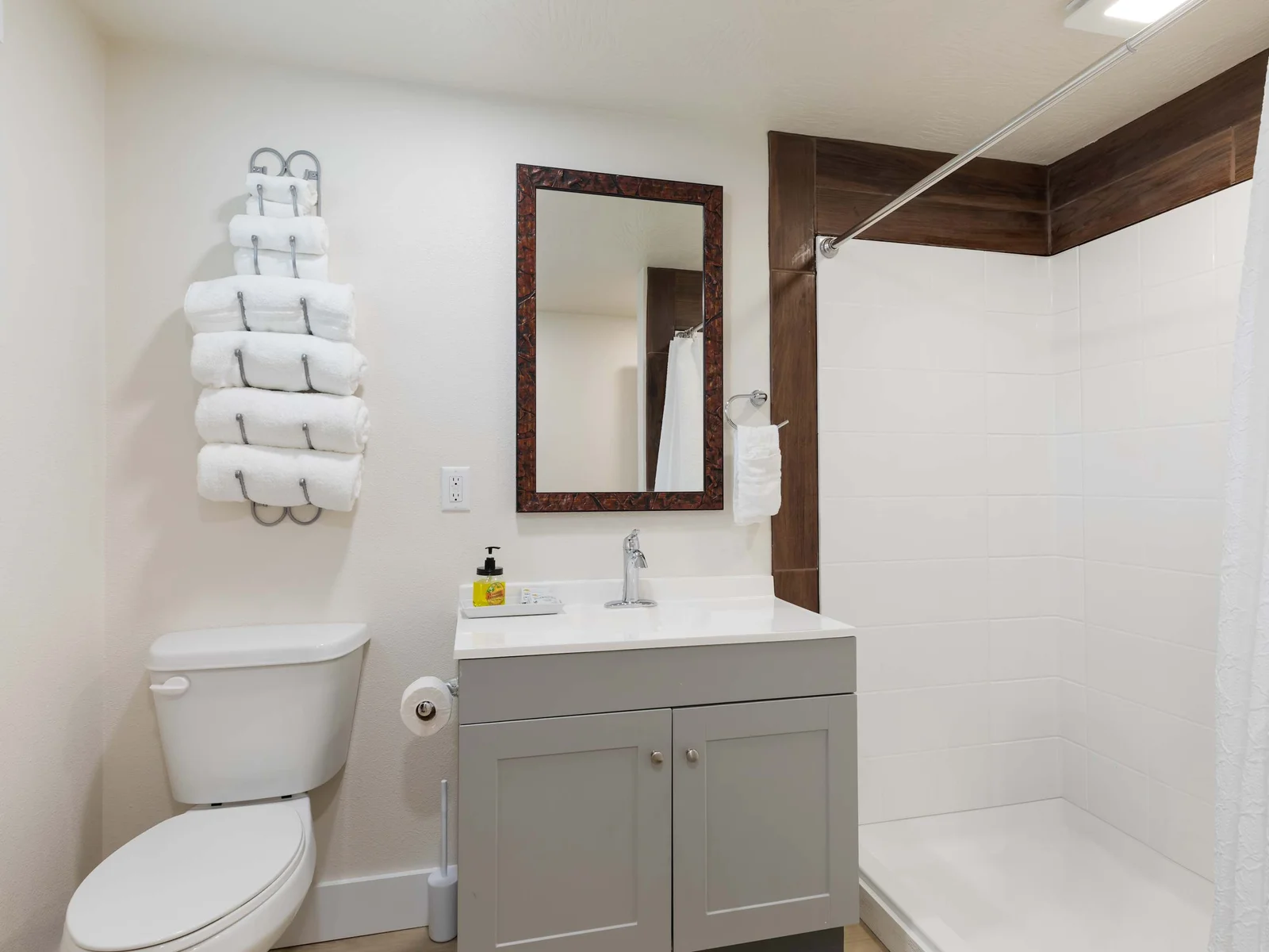 Detached bathroom