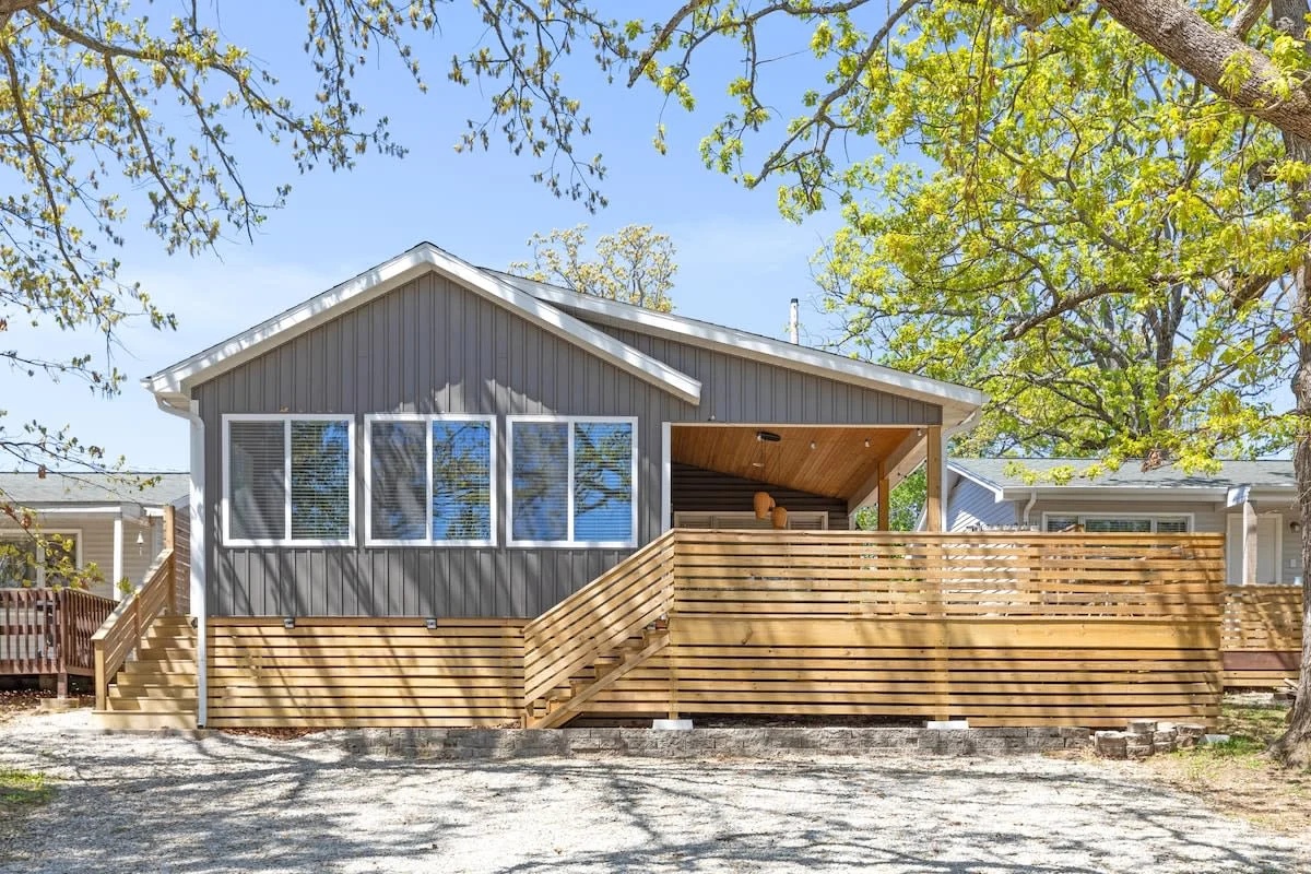 Lakefront Retreat | Covered Porch & Boat Slip Access