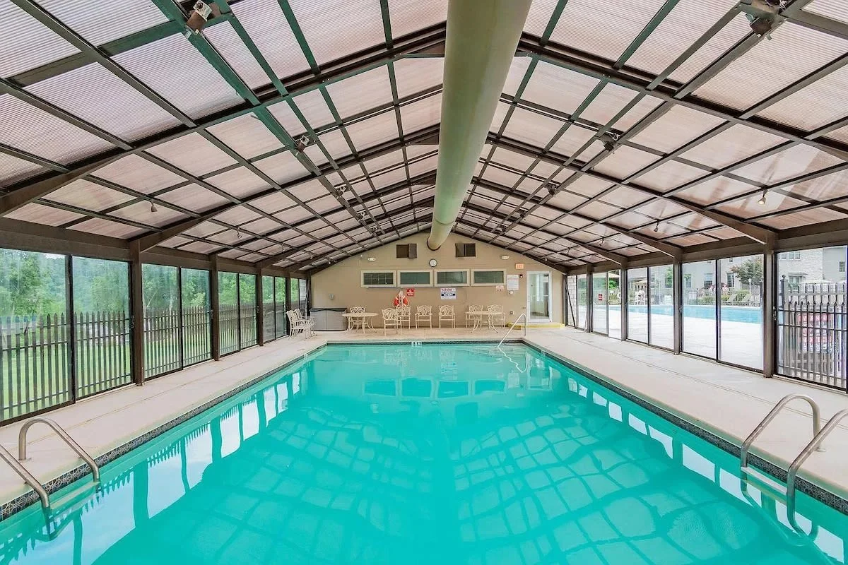 Indoor pool open year round!