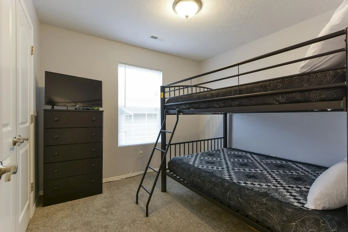 Full over full size bunk beds