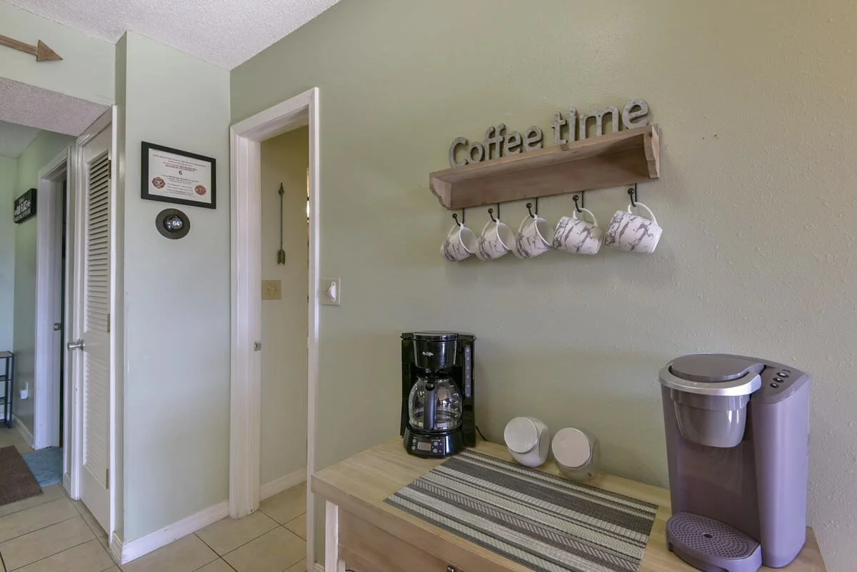 Coffee time! We provide the coffee & filters, just bring your favorite creamer and enjoy!