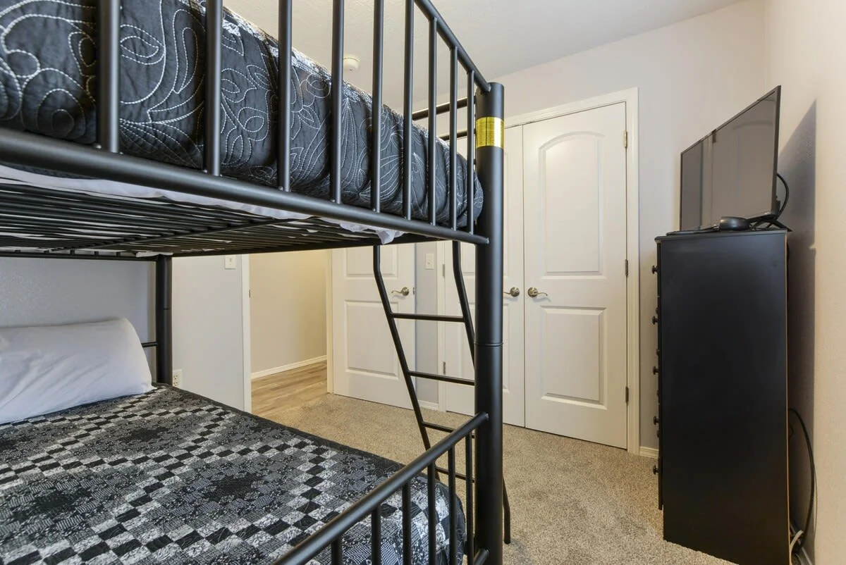 Full over full size bunk beds