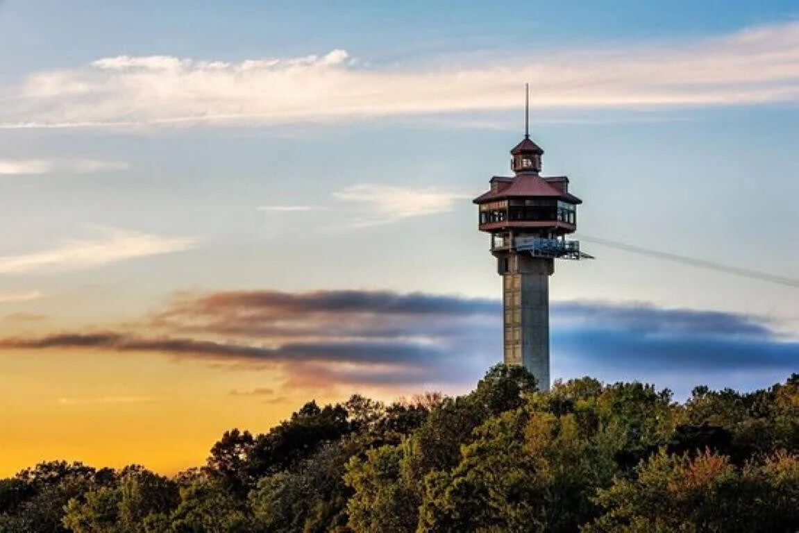 Overlook Branson from the Inspiration Tower & take the zipline down!