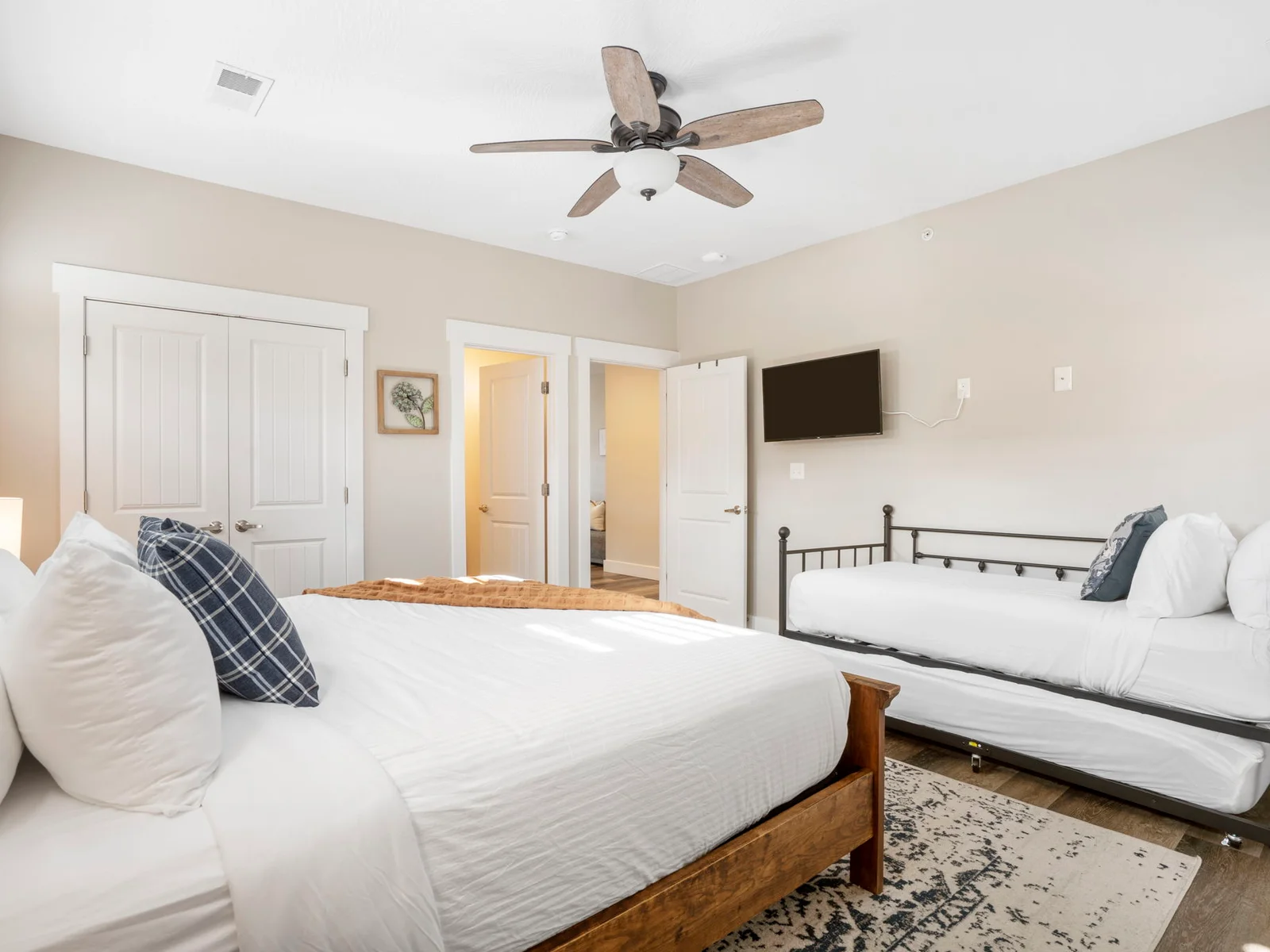 Upper level King bedroom #1 w/ ensuite bath