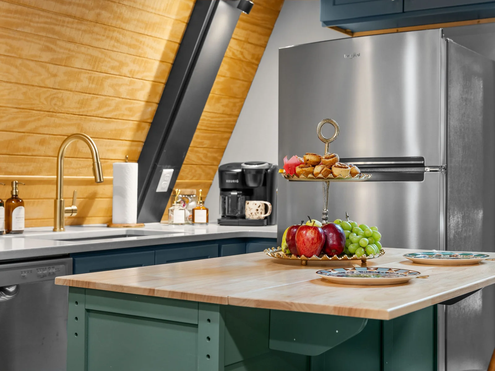 Brand new stainless steel appliance