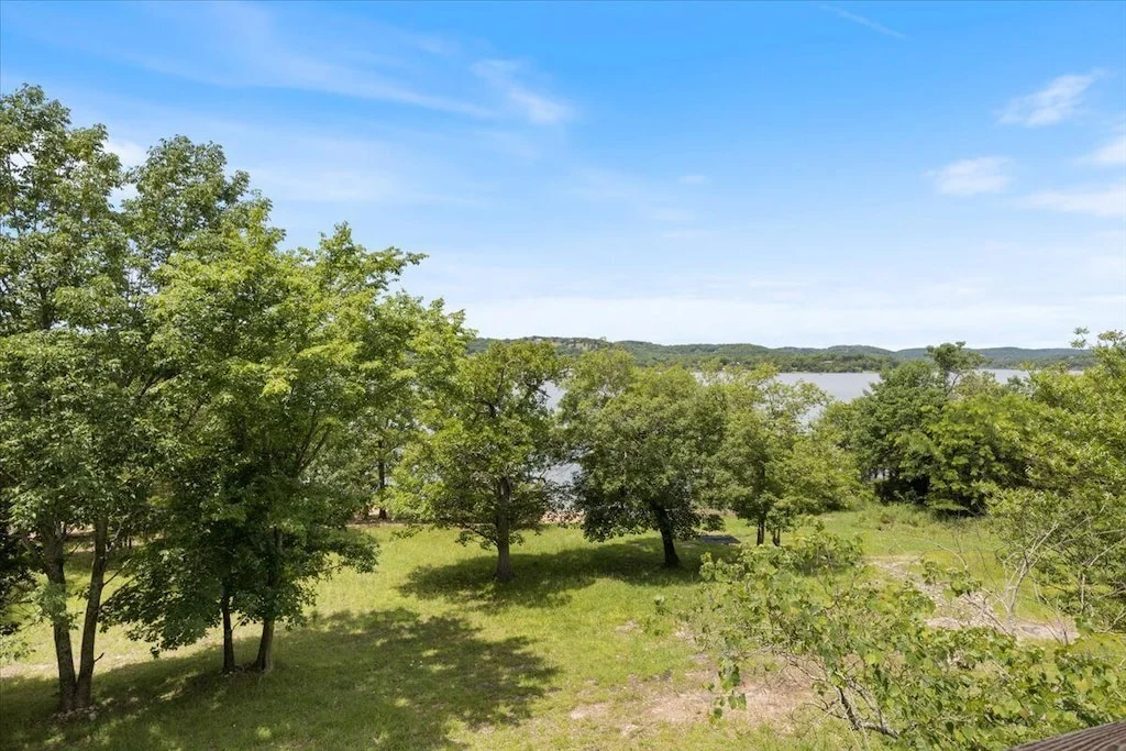 View from the deck in spring/summer