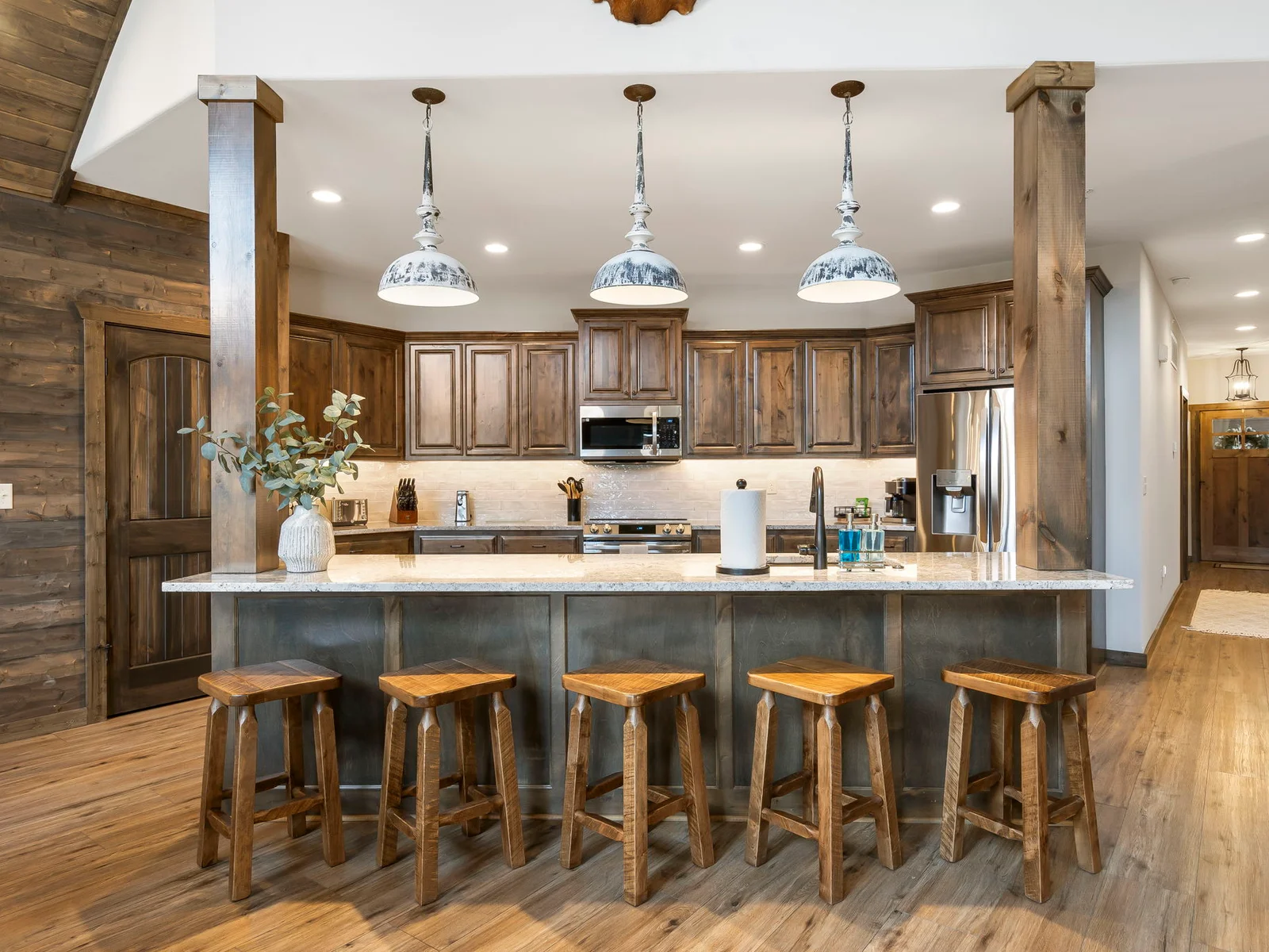 Large open kitchen space