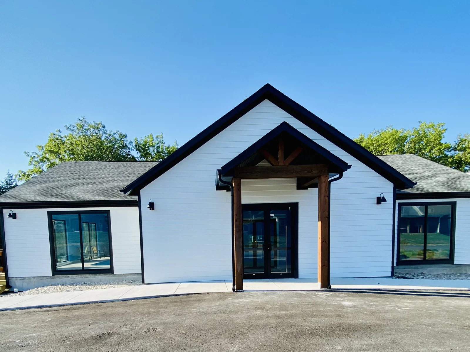 Indoor pool building