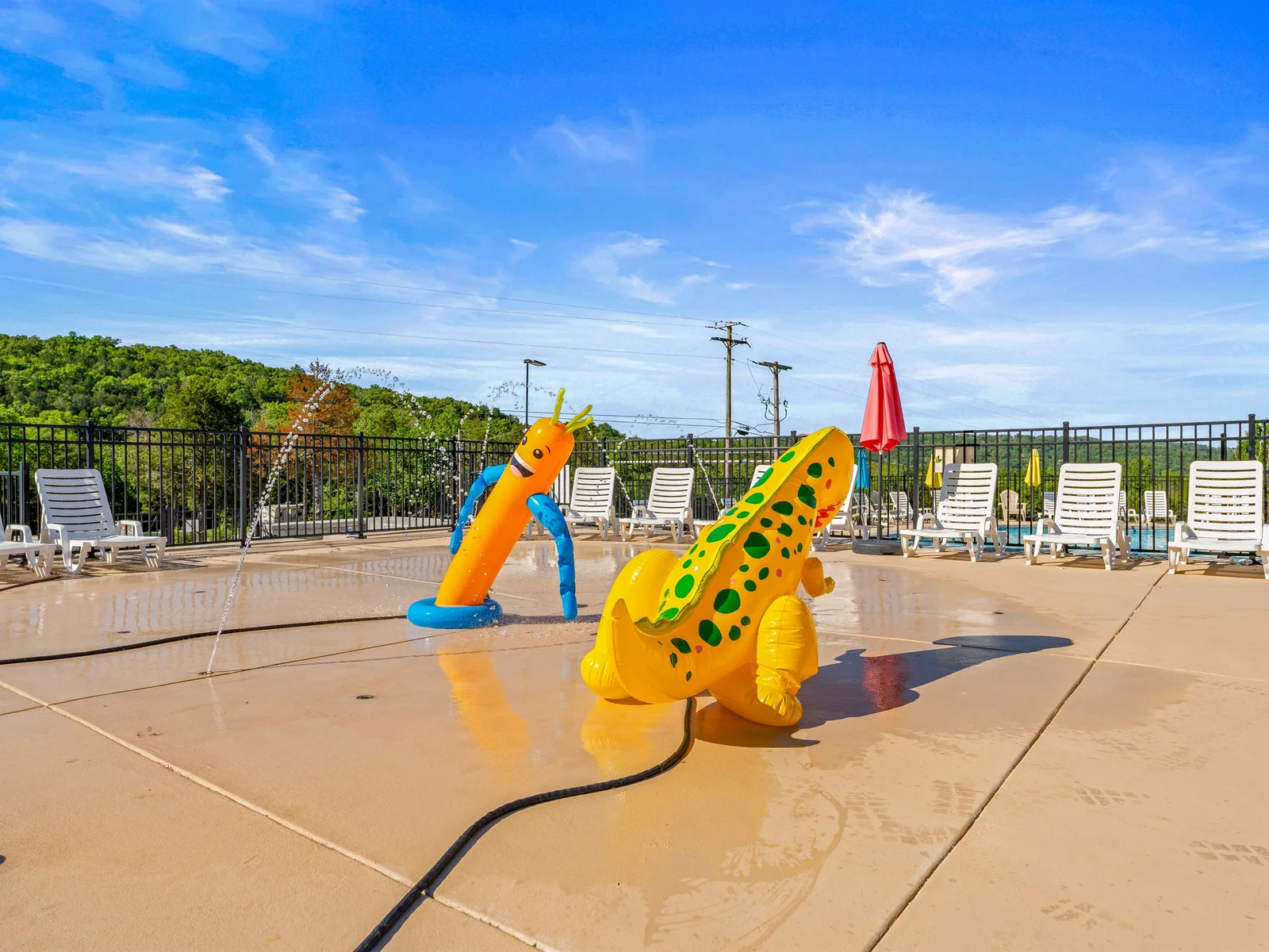 Little kiddos can have fun in the sun too!