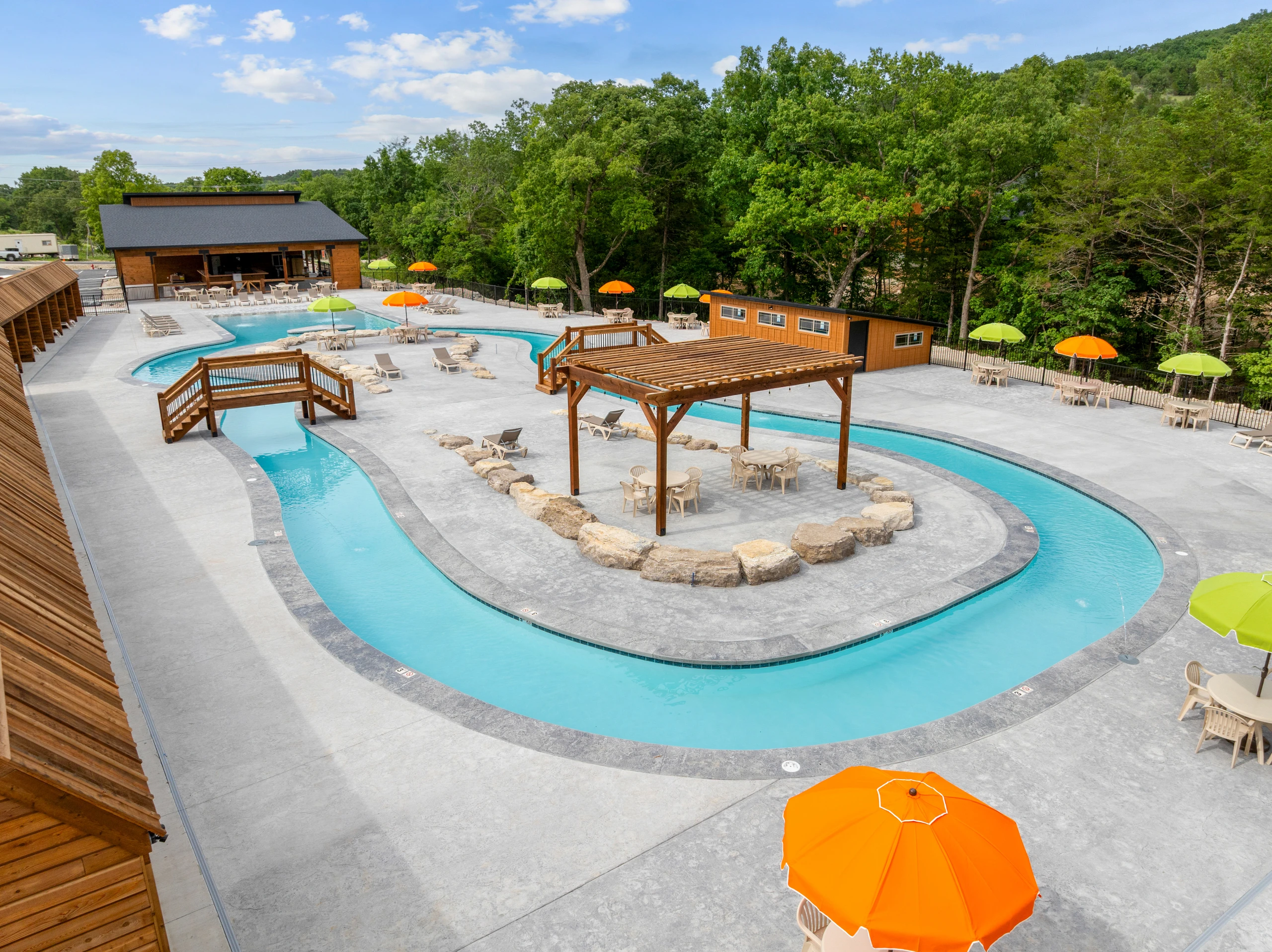 The Lazy River is open through September! A unique amenity you won't find anywhere else. So much fun for the whole family!