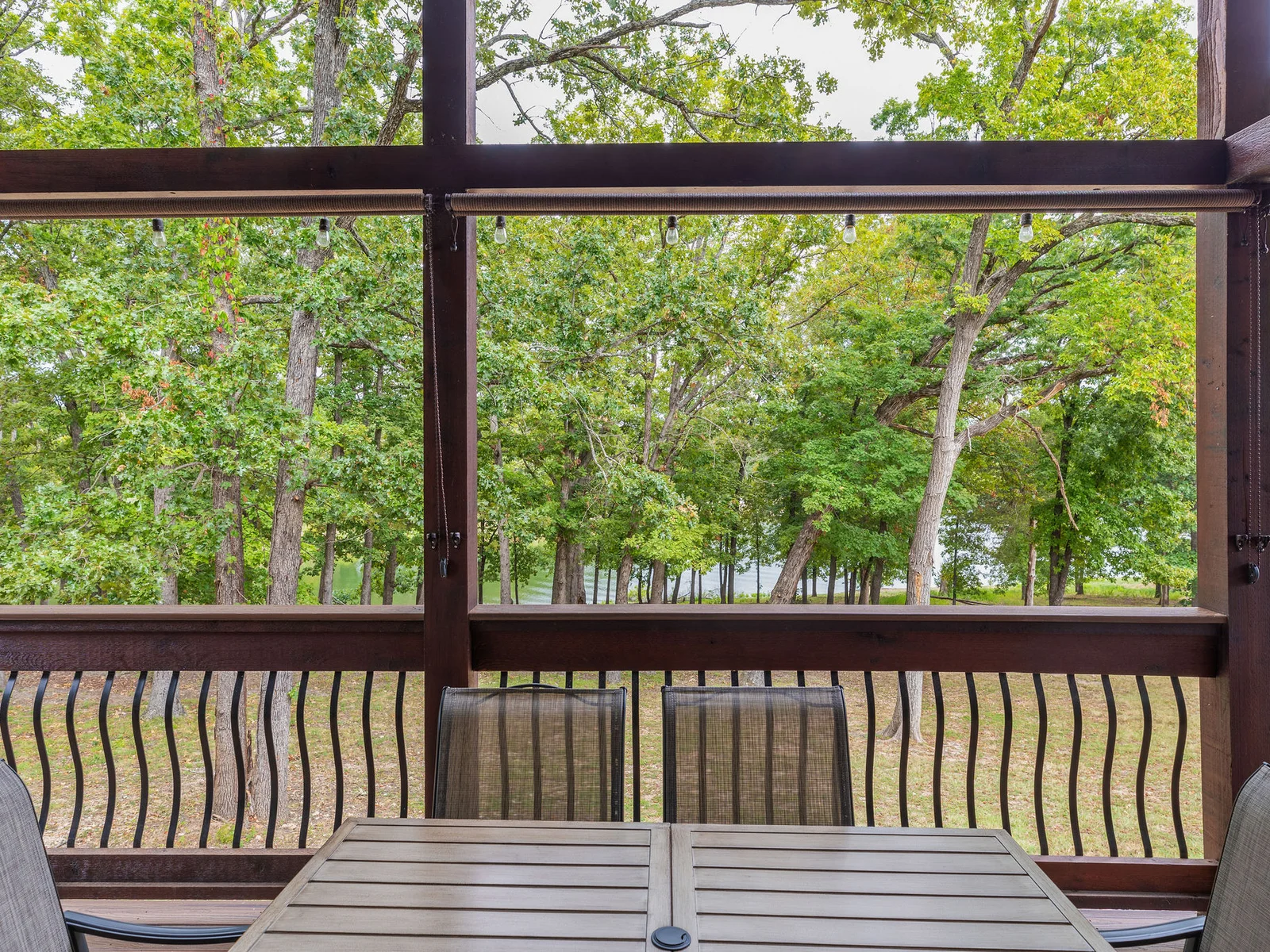 View off the back deck