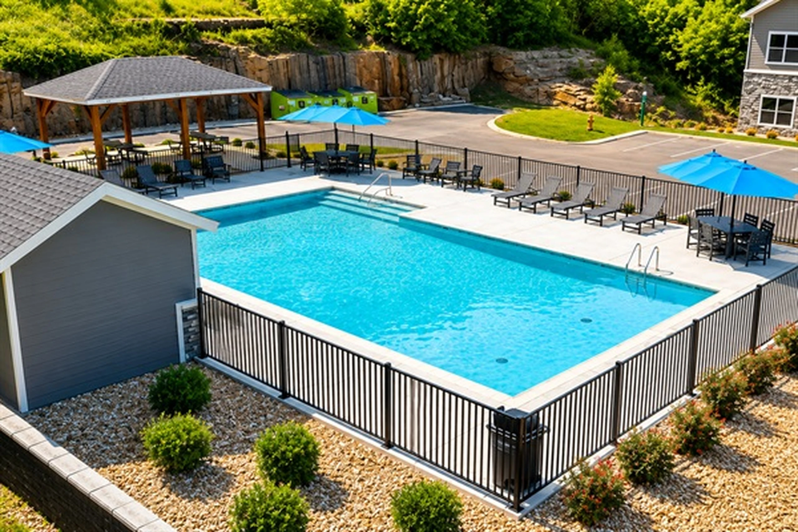 Pool closes October 4, 2026 and will reopen in early spring, 2027. Remember--we provide the beach towels--no need to bring yours!