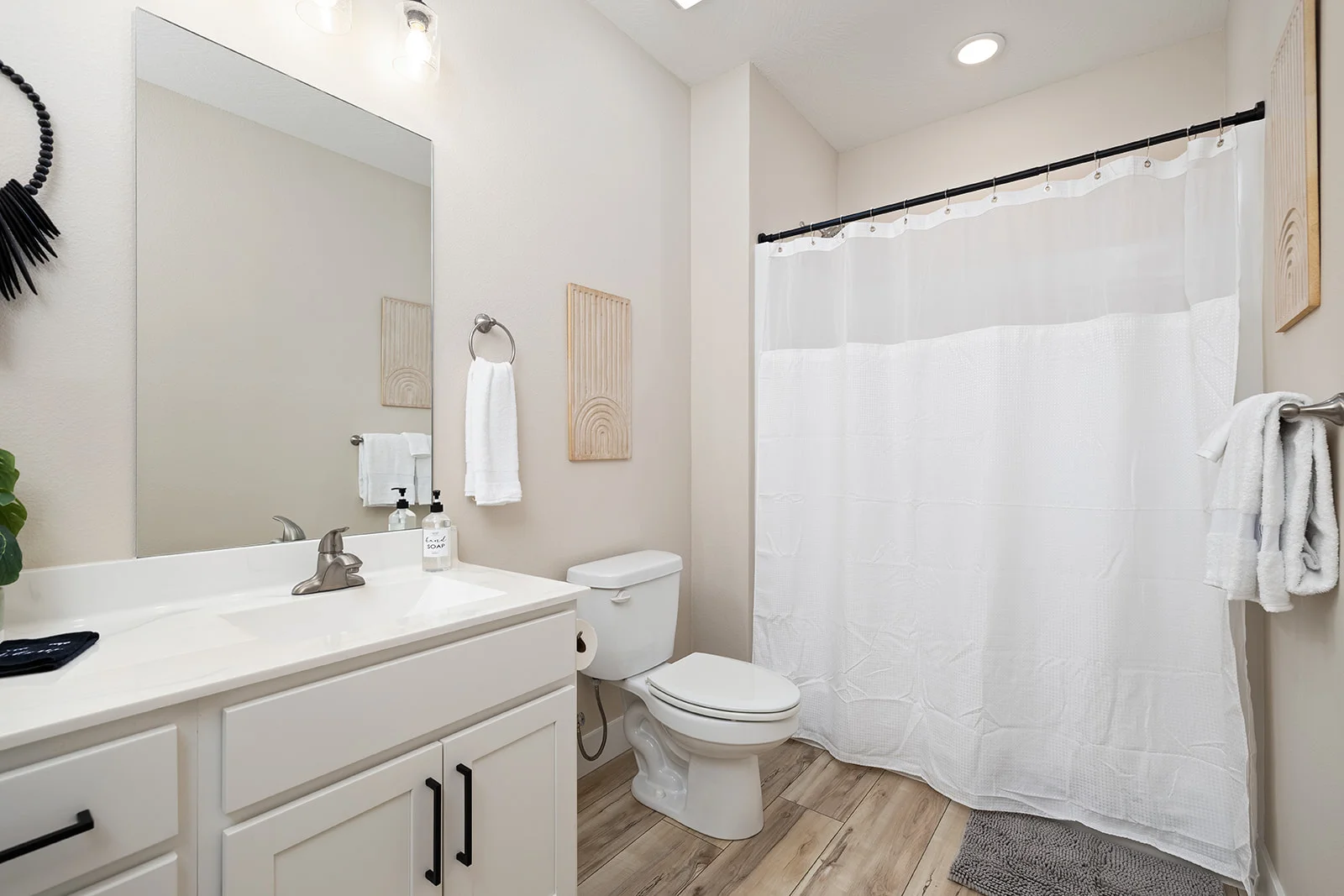 hallway bathroom