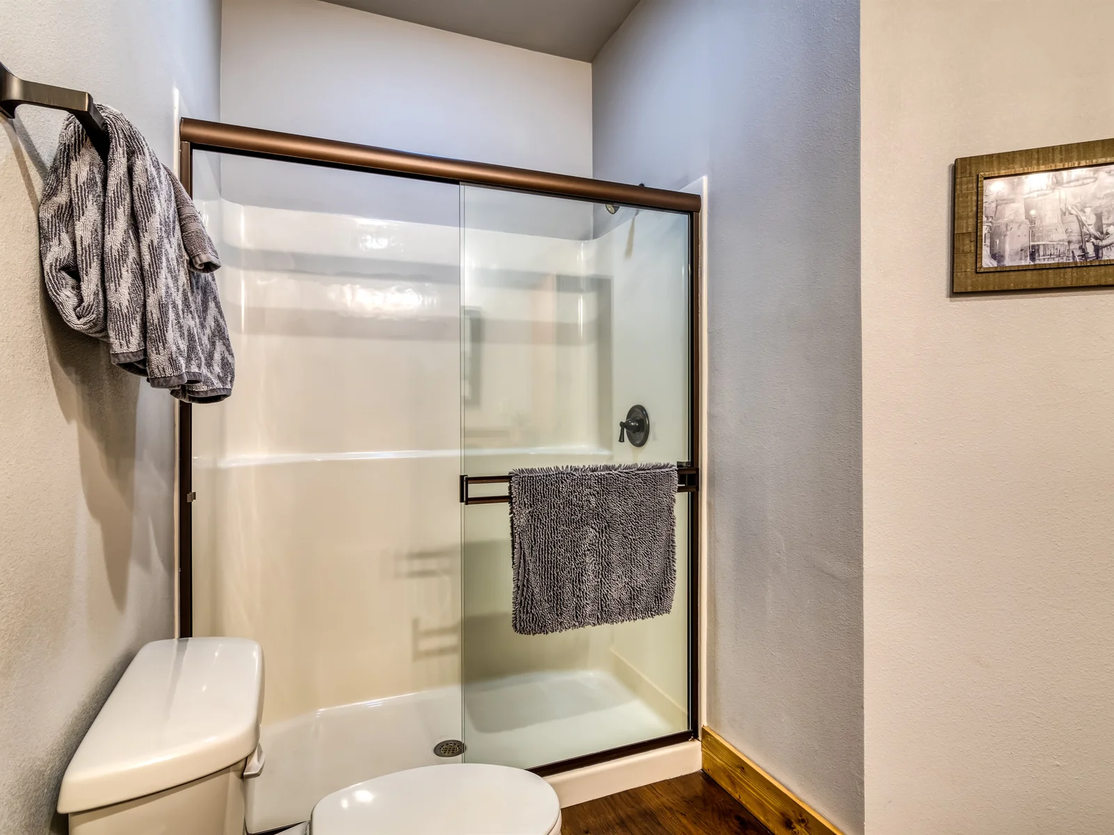 Lower level bathroom
