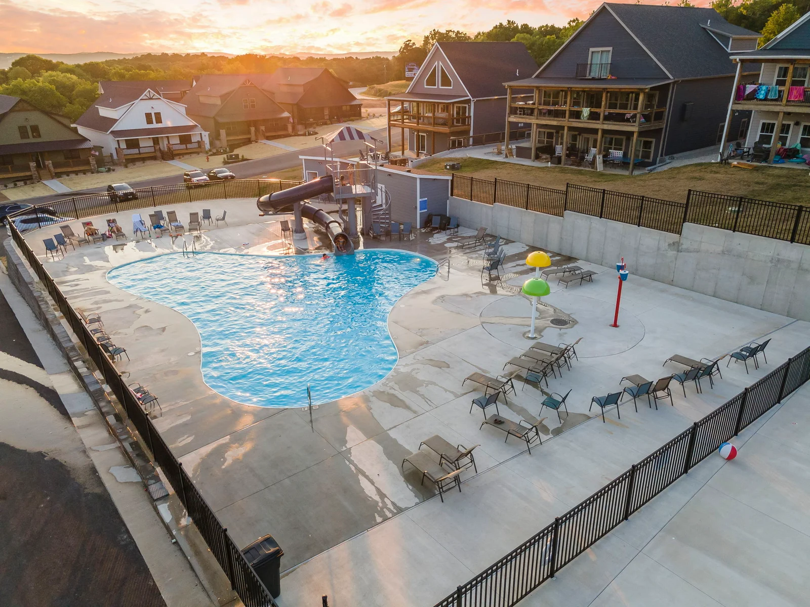 Outdoor community pool!