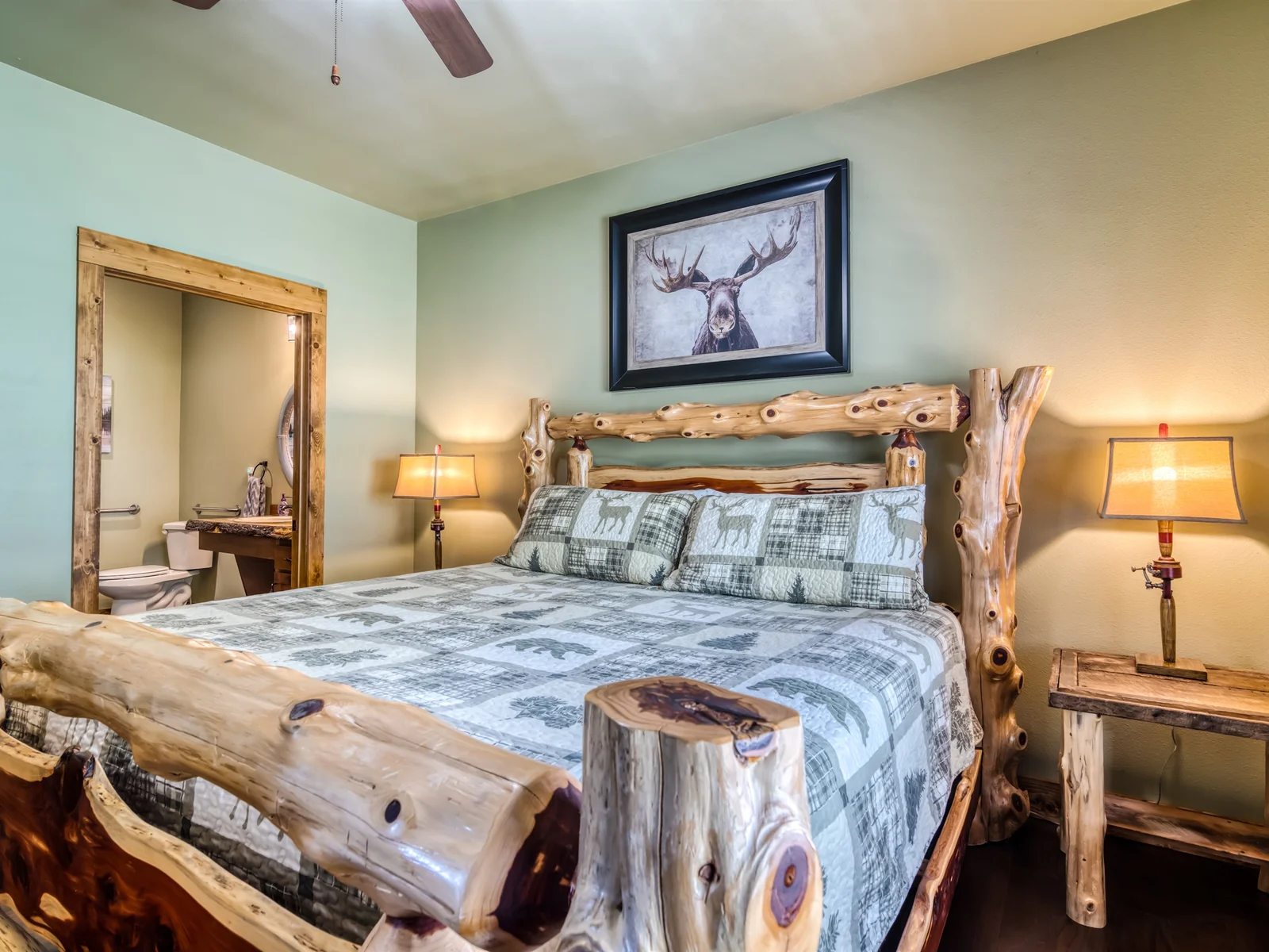 Main floor accessible bedroom