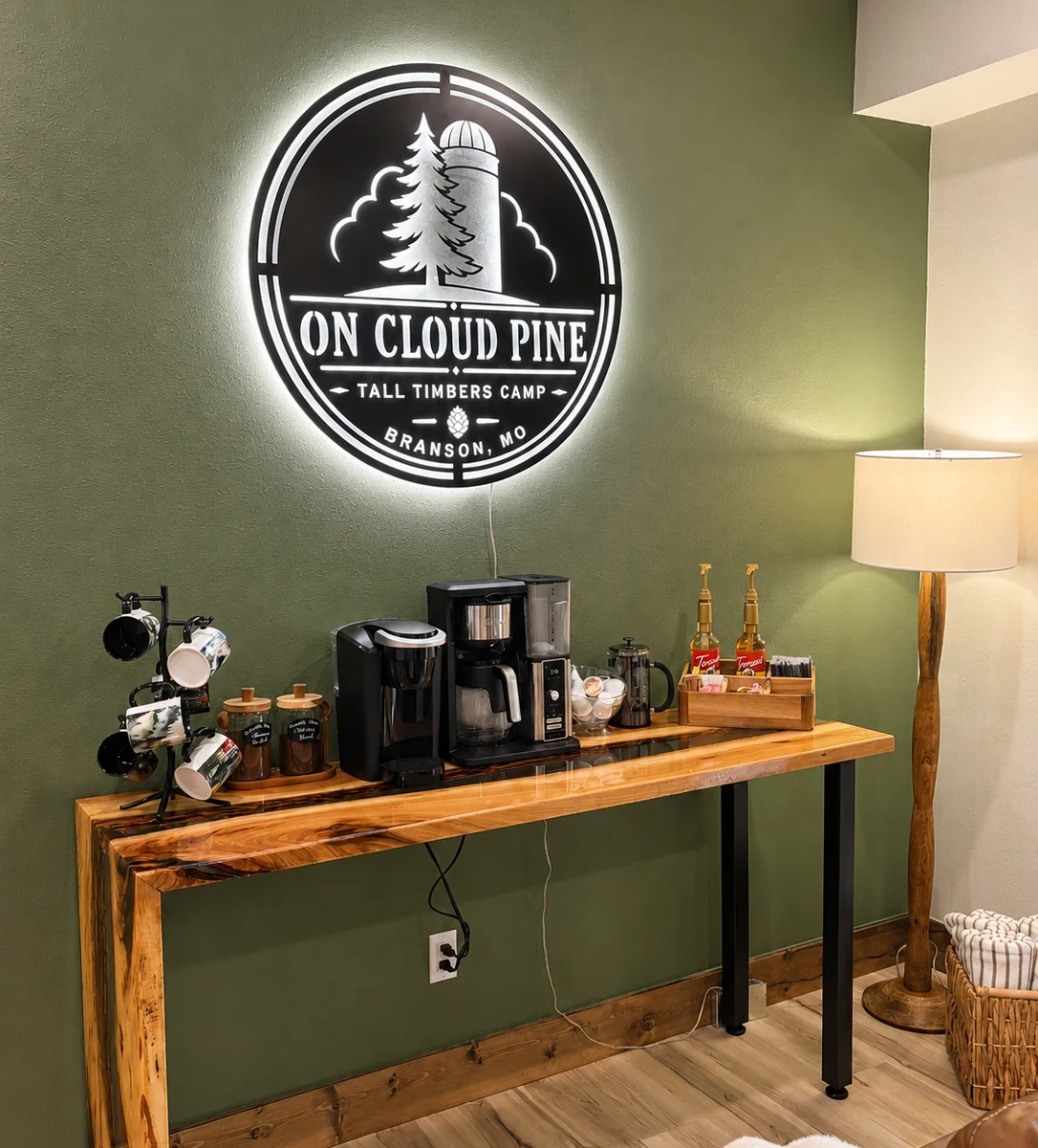 All your fresh coffee essentials for the morning!