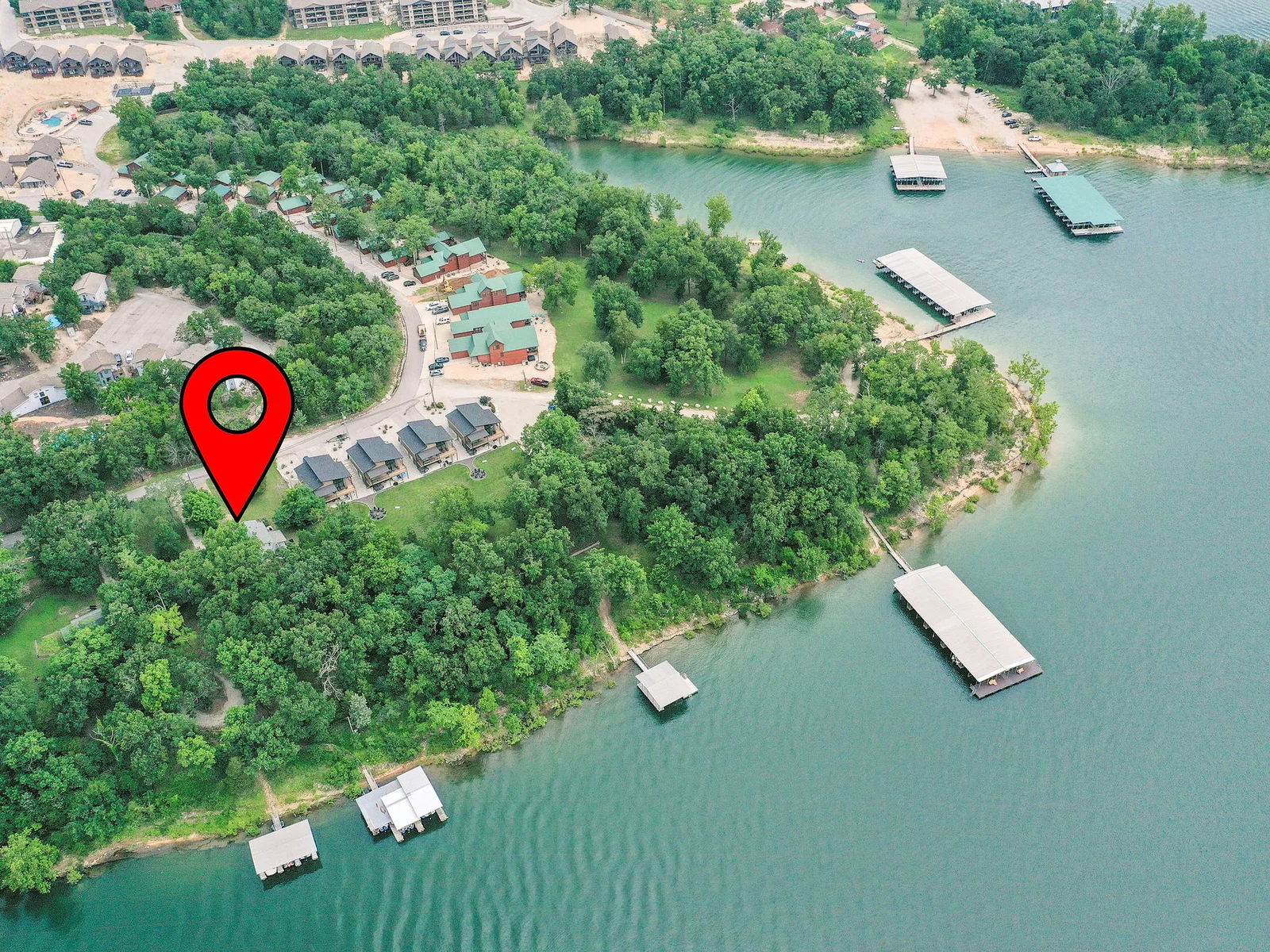 Just off Table Rock Lake!
