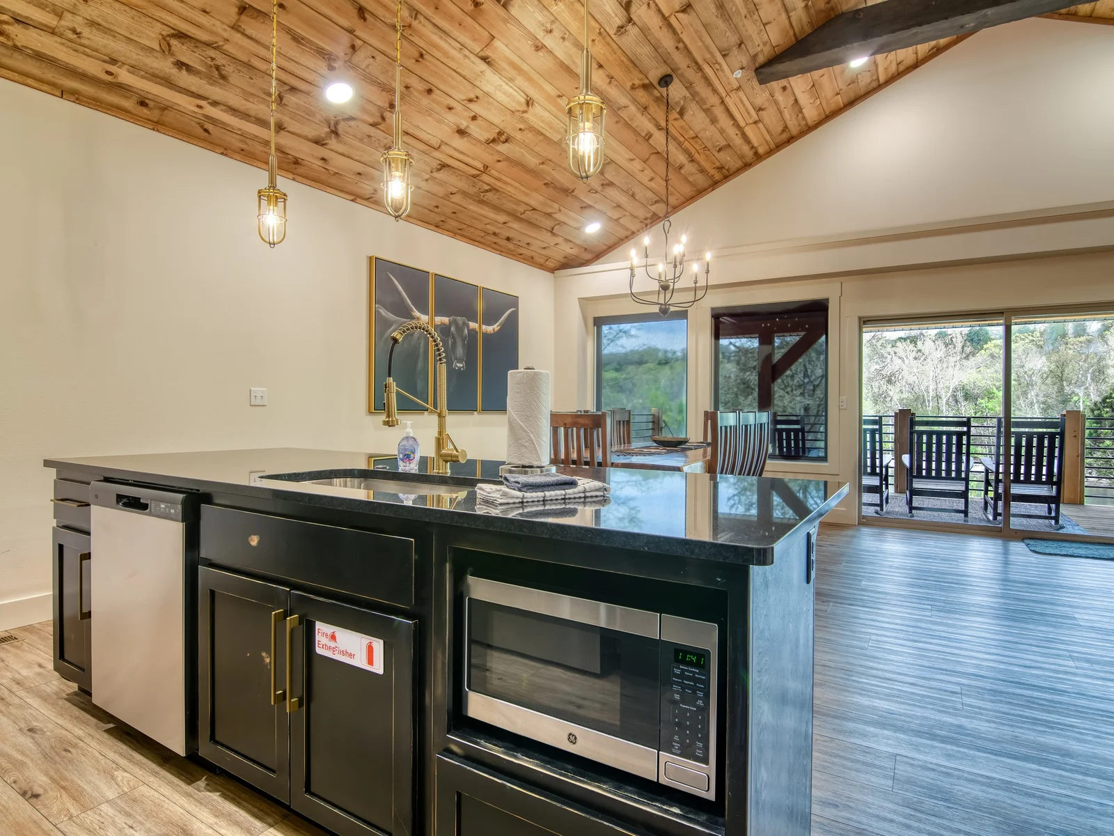 Beautiful wood ceilings