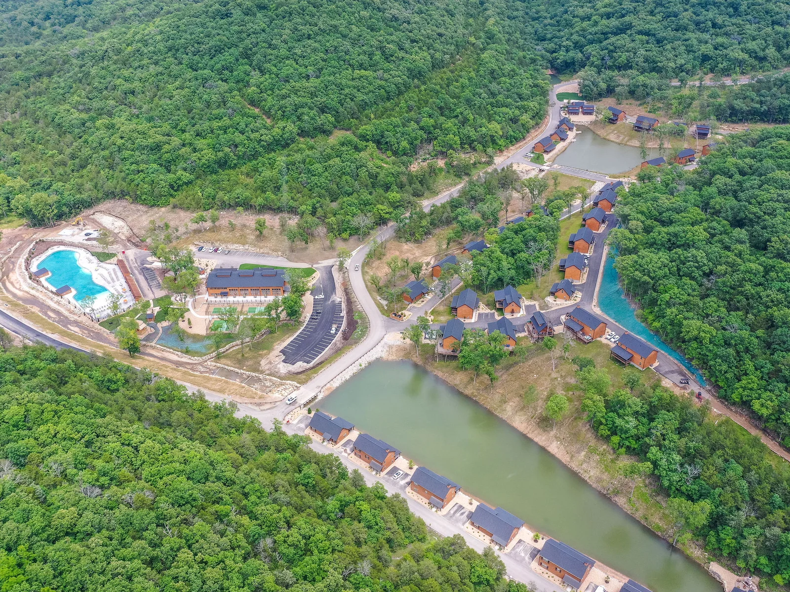 aerial view of amenities