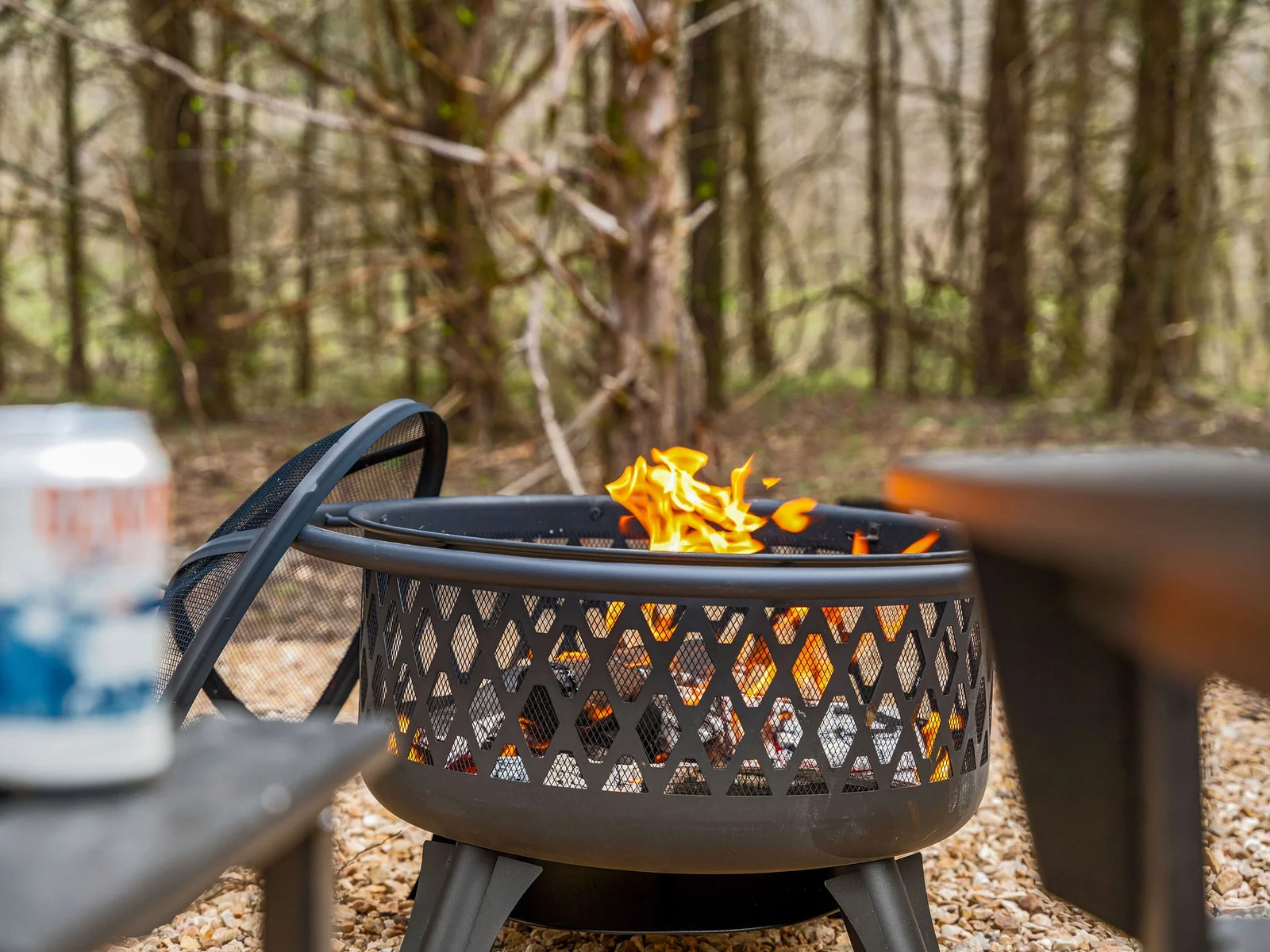 Let the crackling fire be the perfect soundtrack to end your day