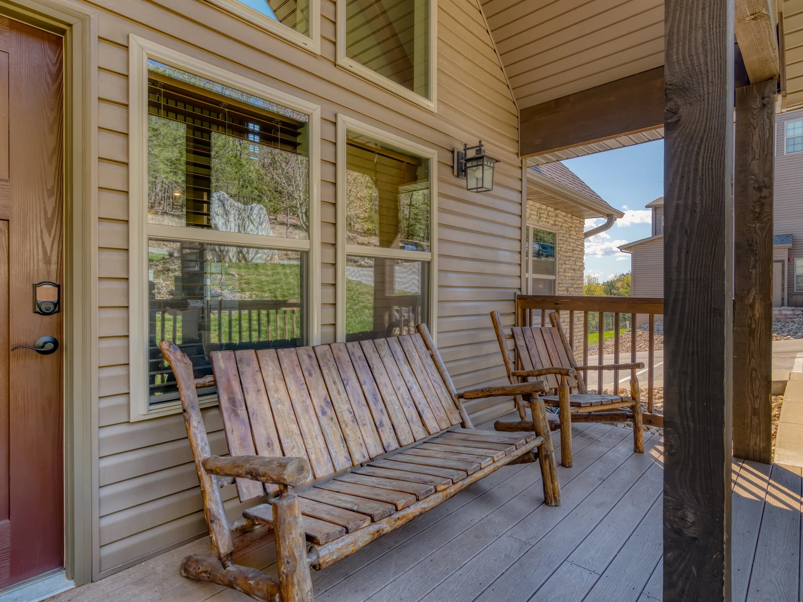 Watch the birds from your front porch