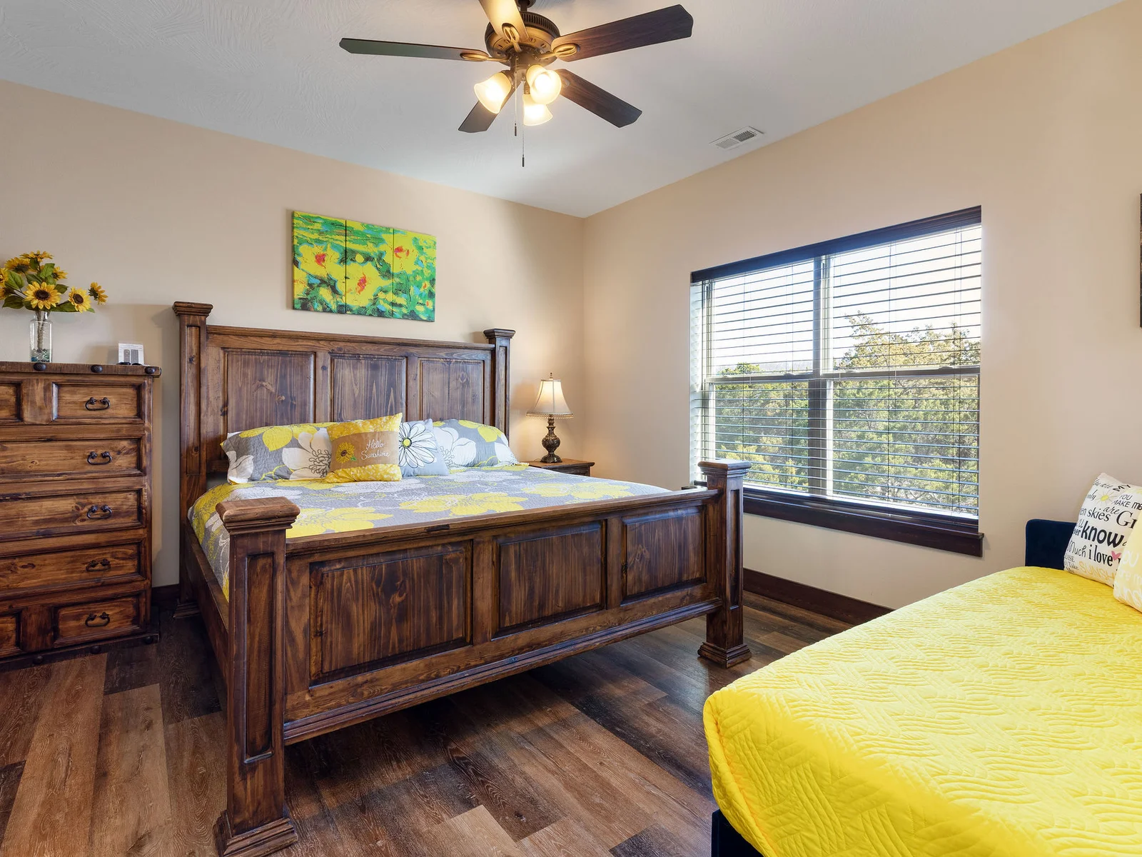 Main level King bedroom