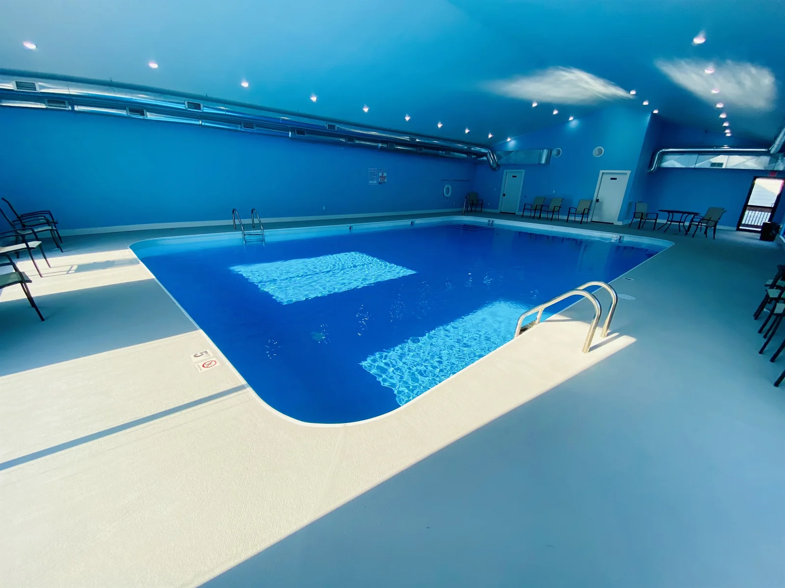 Large indoor pool