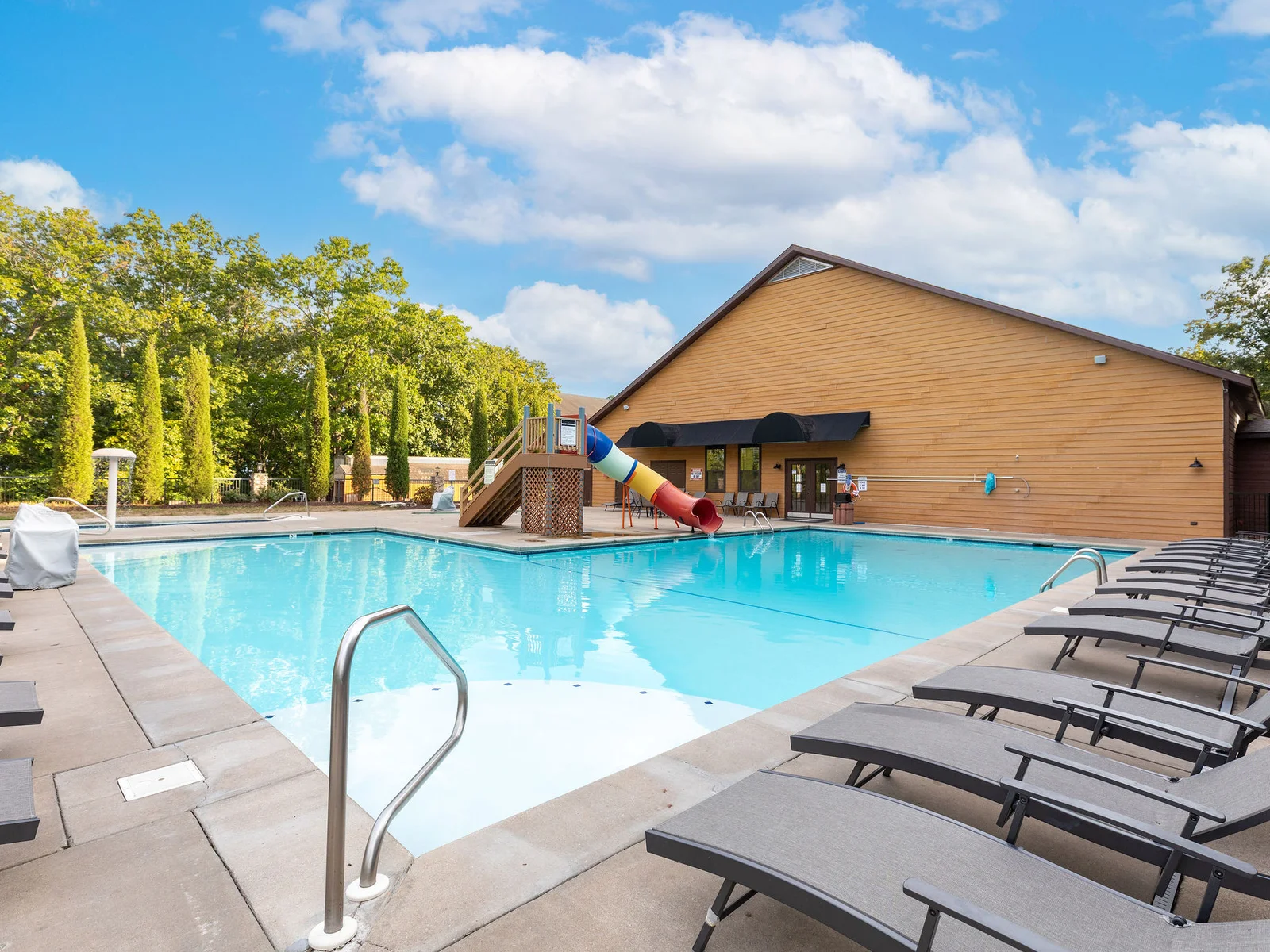 Outdoor community pool!