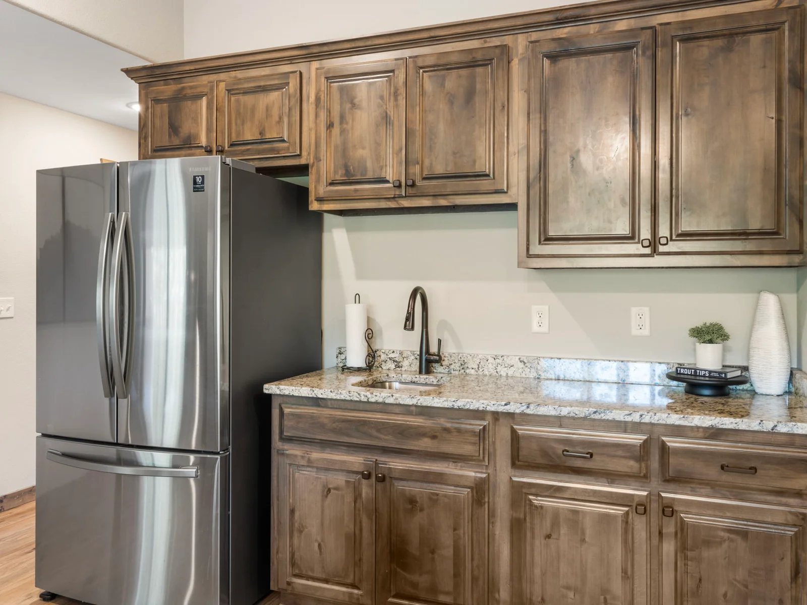 Lower level kitchenette