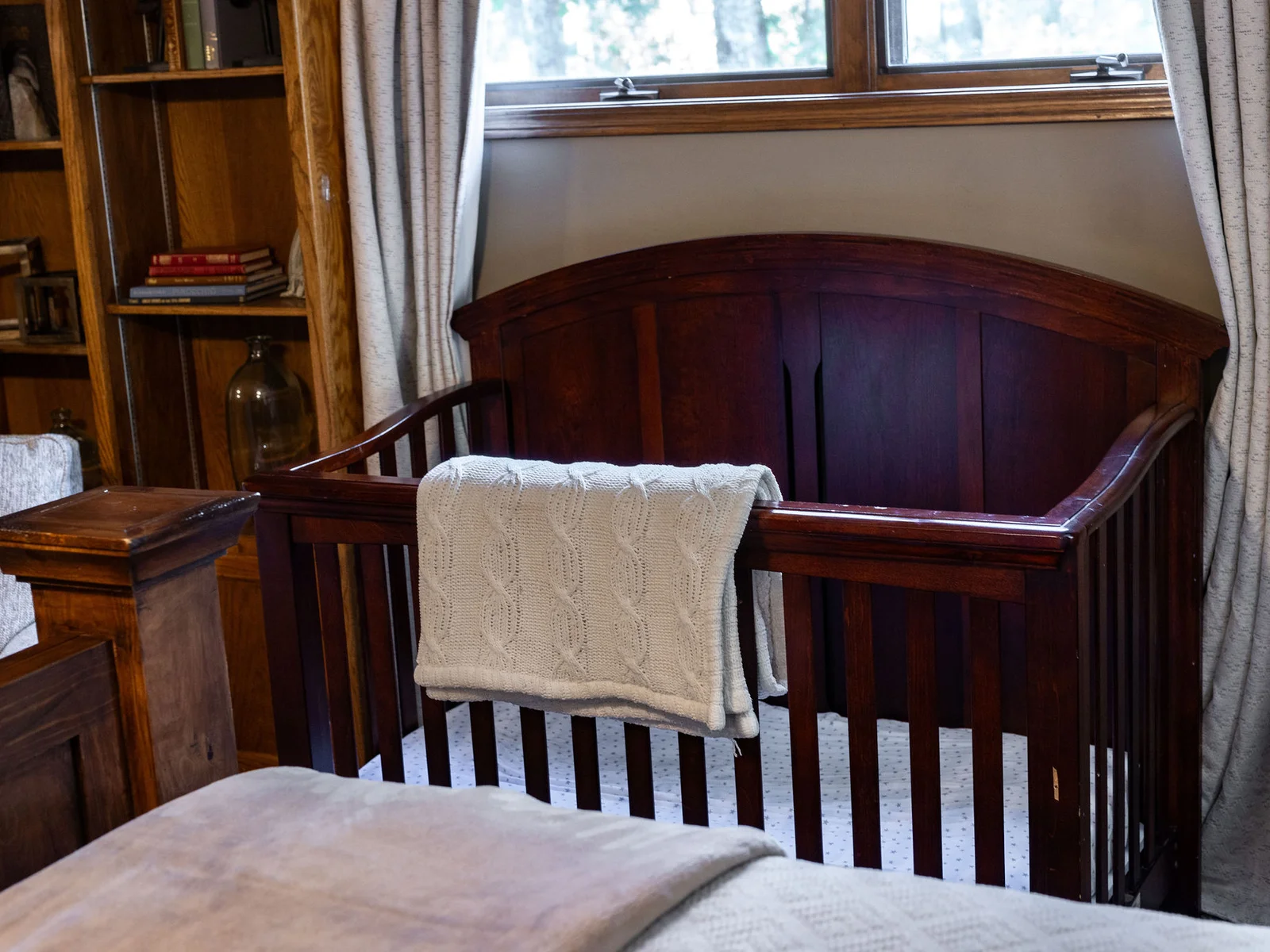 Crib in King bedroom #2!
