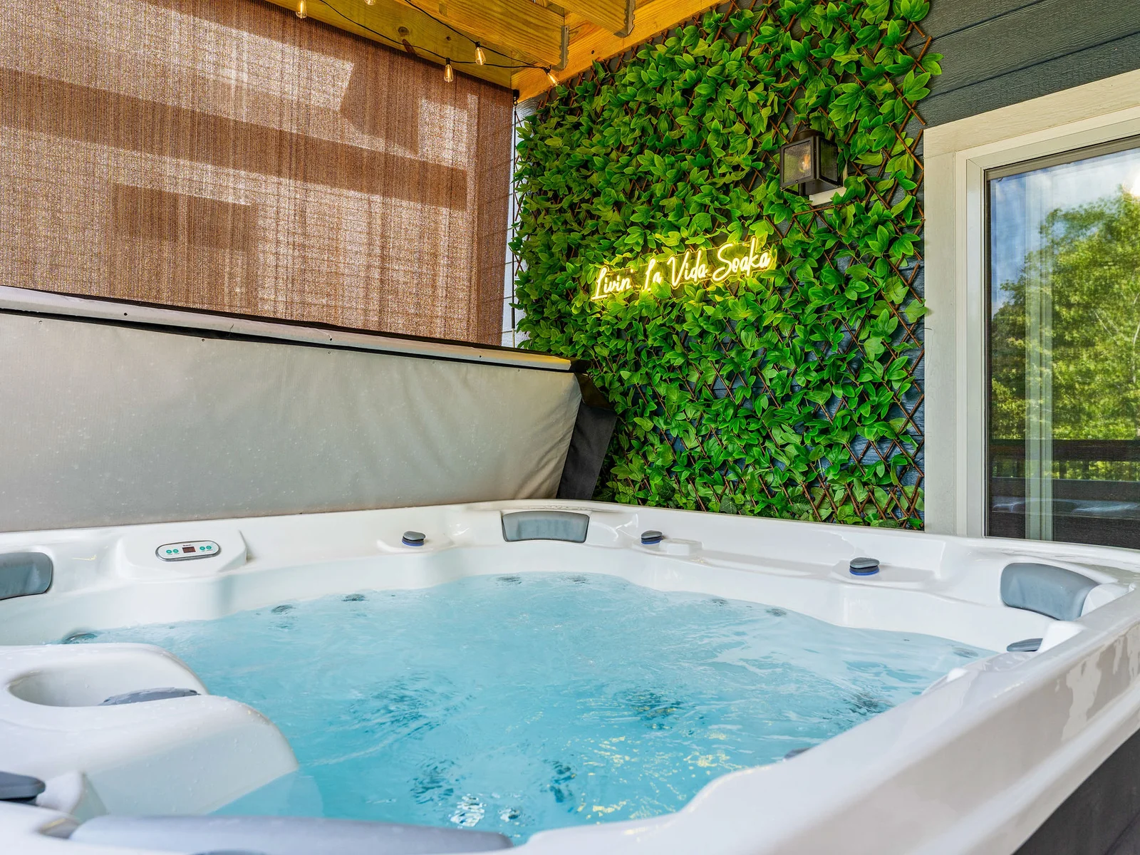 The best seat in the house is filled with warm bubbles! 🫧💖