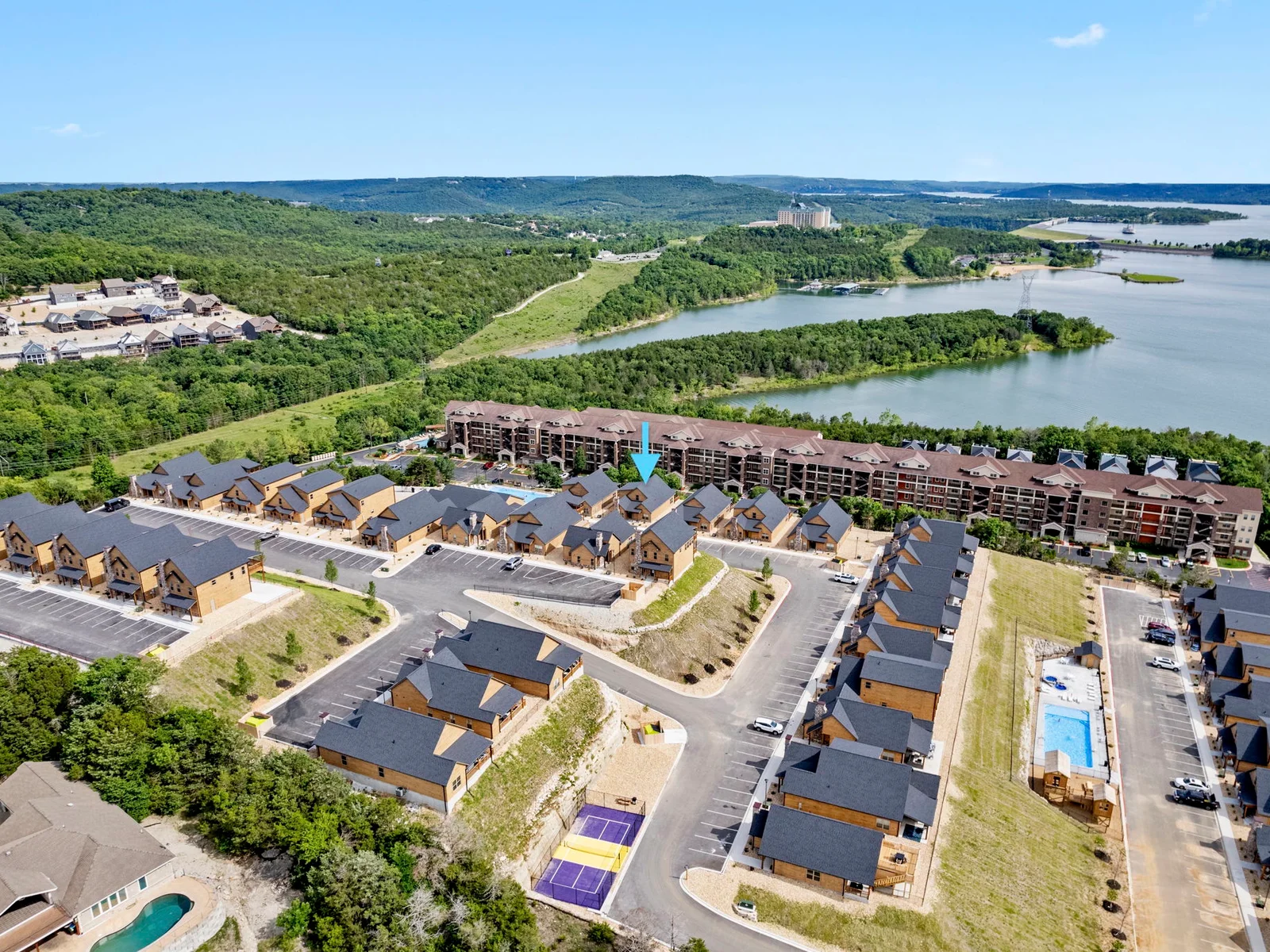 Your home right next to the indoor and outdoor community pool!