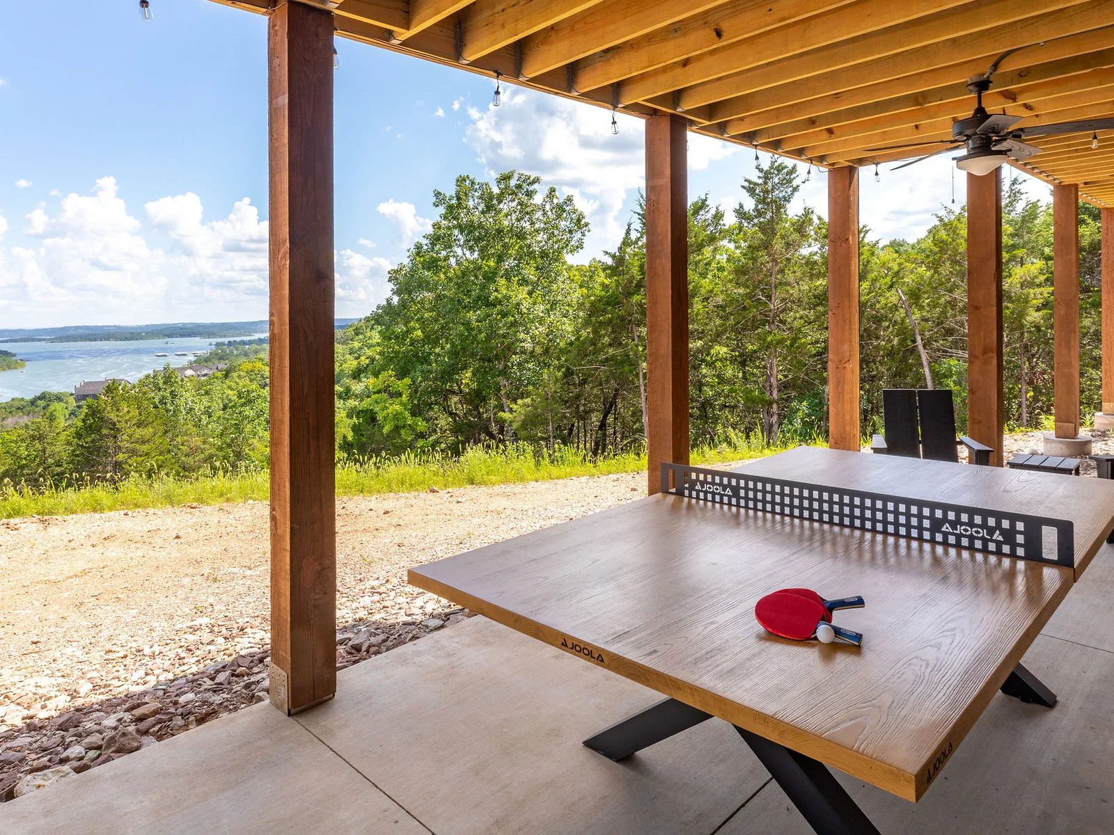 Outdoor Ping Pong Table with a view!